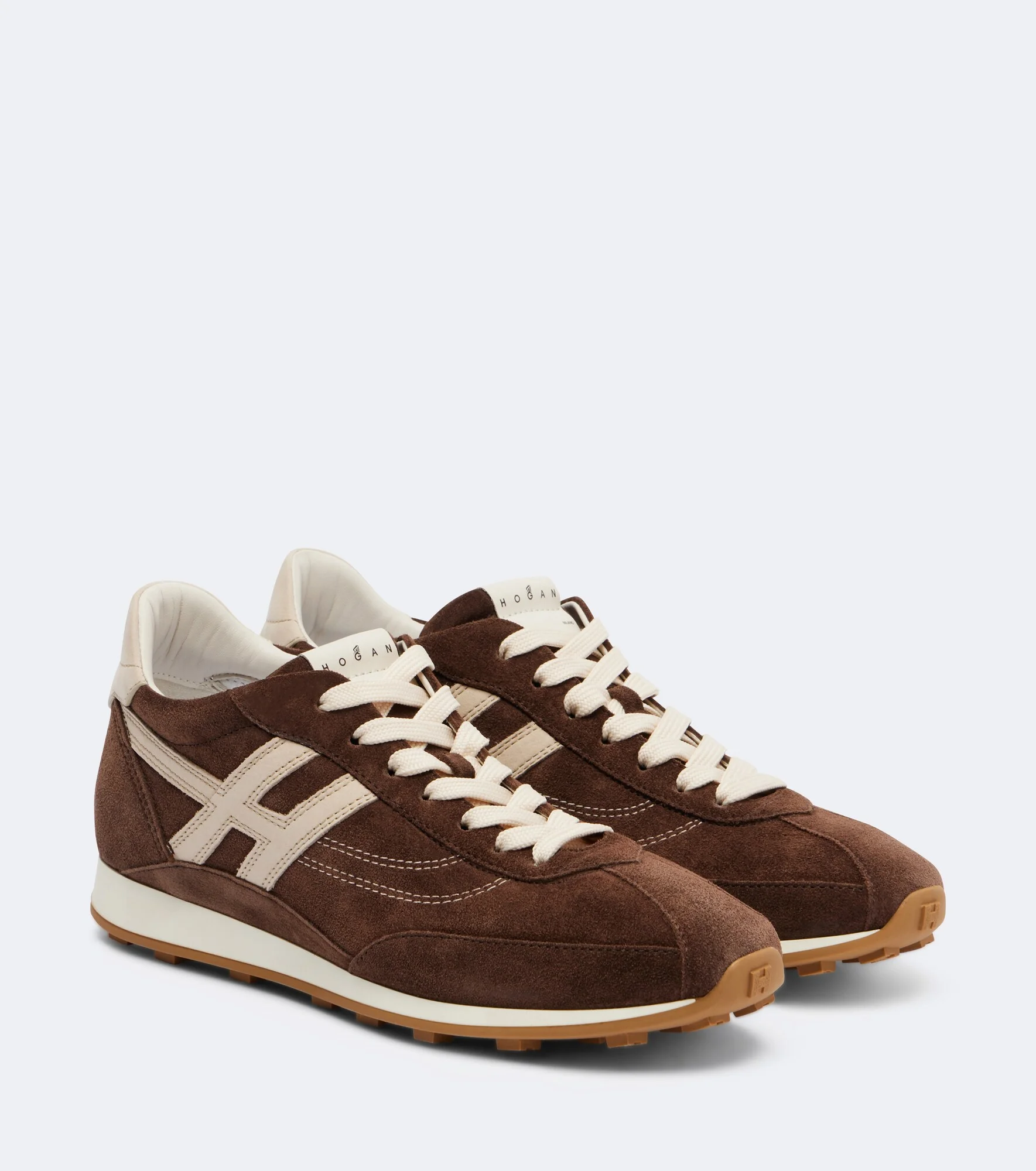 H699 suede sneakers - 1