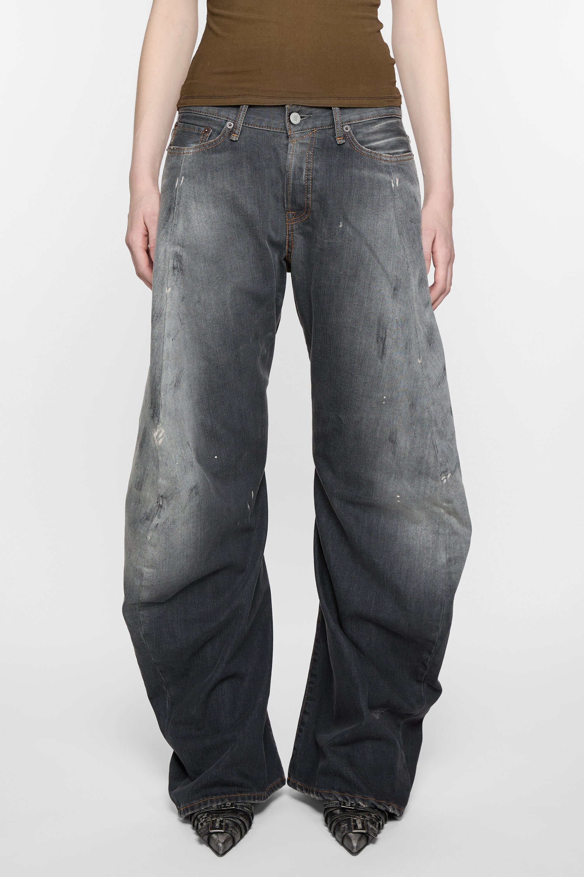 Loose fit Jeans - 2006F - Black - 3