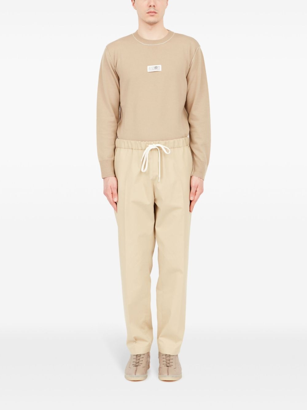 single-stitch logo track pants - 2