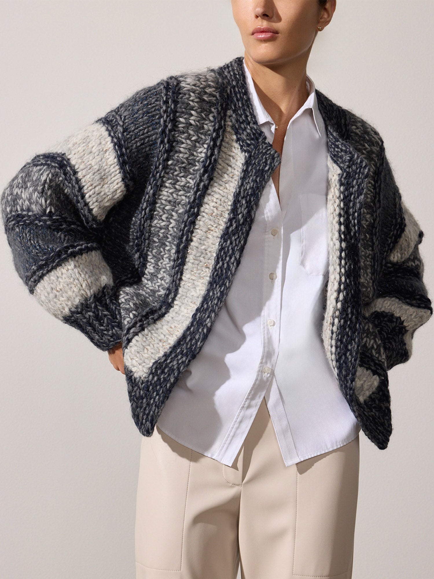 The Illia Handknit Cardigan - 2
