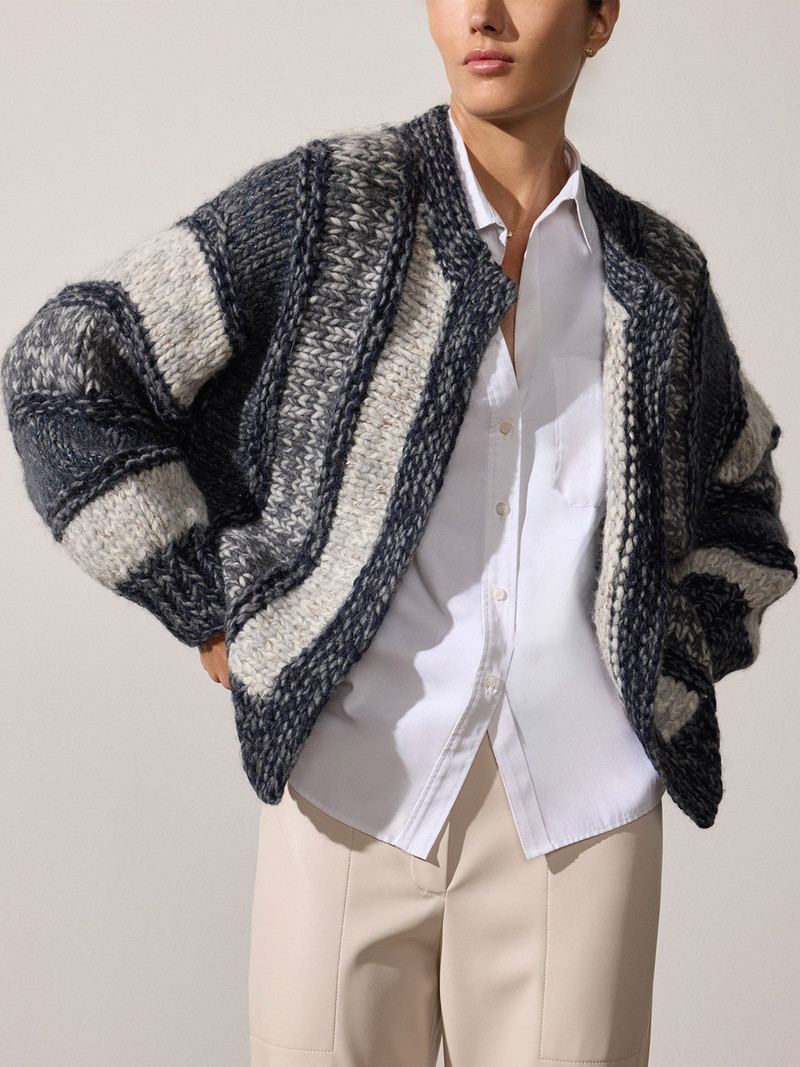 BROCHU WALKER The Illia Handknit Cardigan outlook