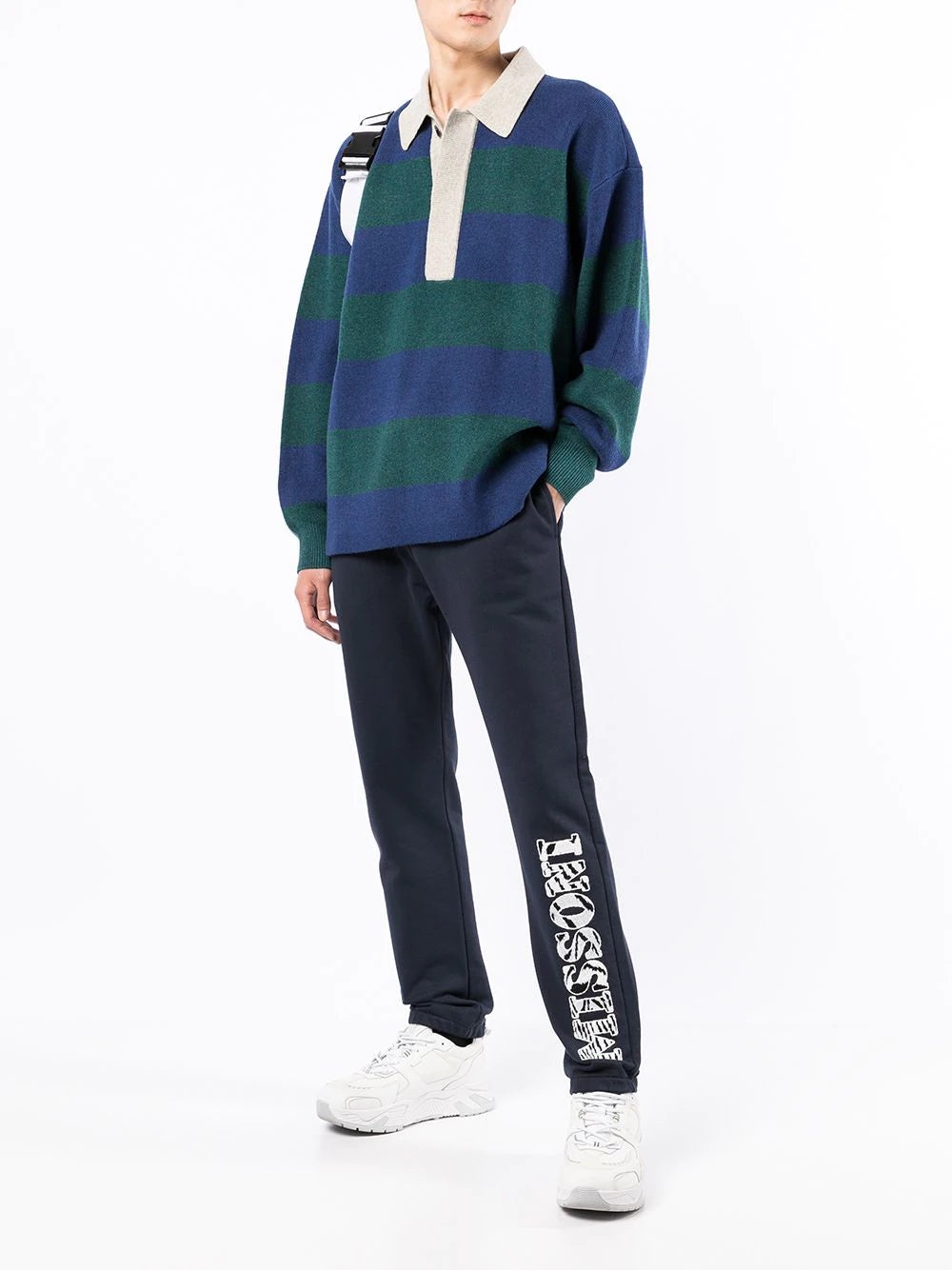 LEG-LOGO TRACK PANTS - 2
