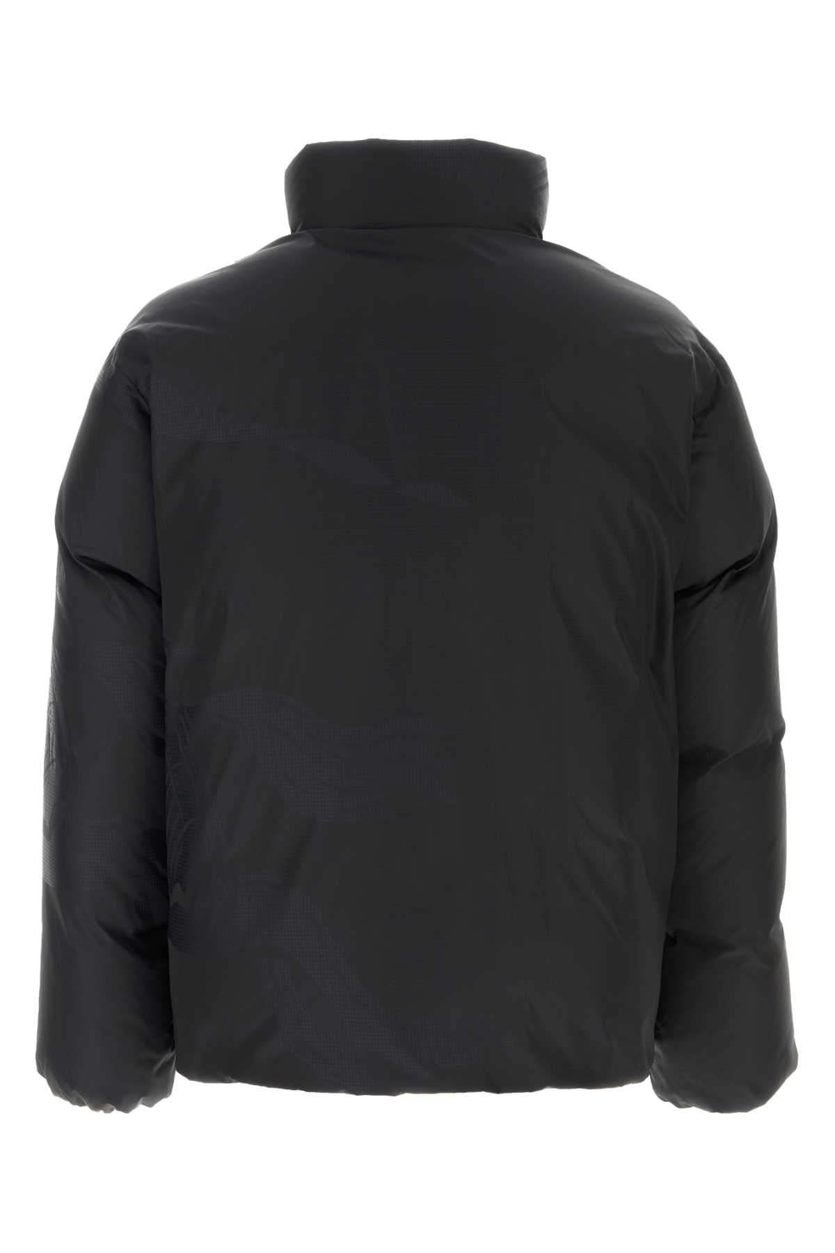 Burberry Men Black Nylon Down Jacket - 2