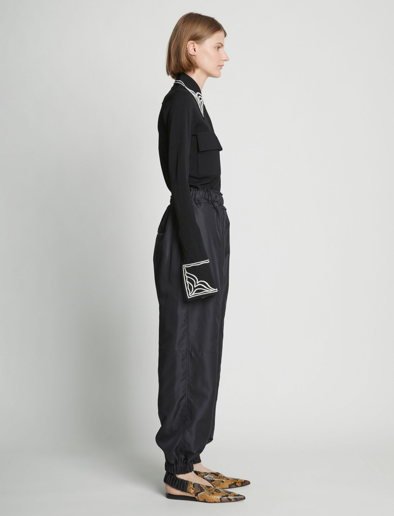 Proenza Schouler Silk Nylon Taffeta Pull on Pant outlook