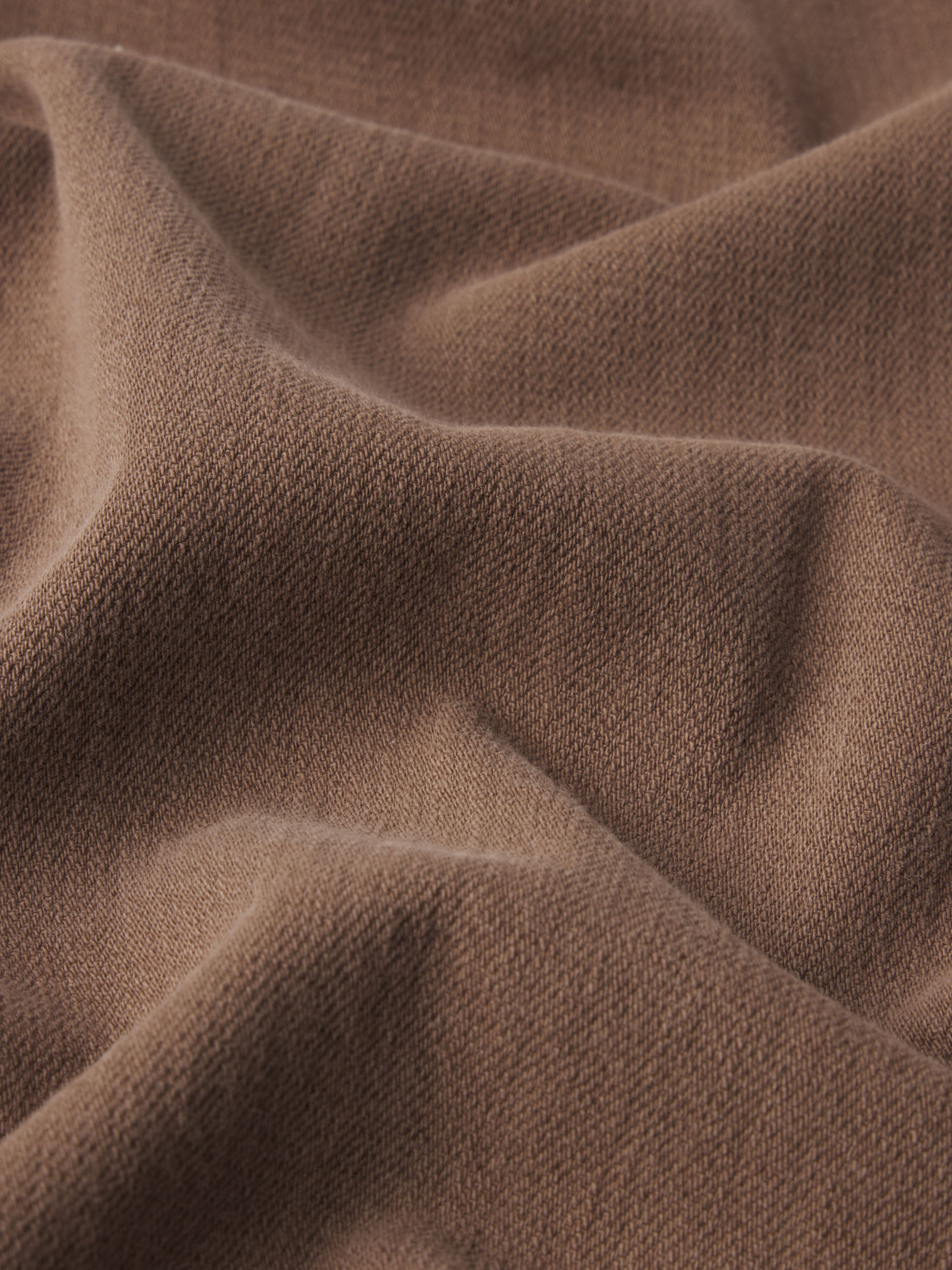 Relaxed Double Pocket Shirt in Taupe - 2
