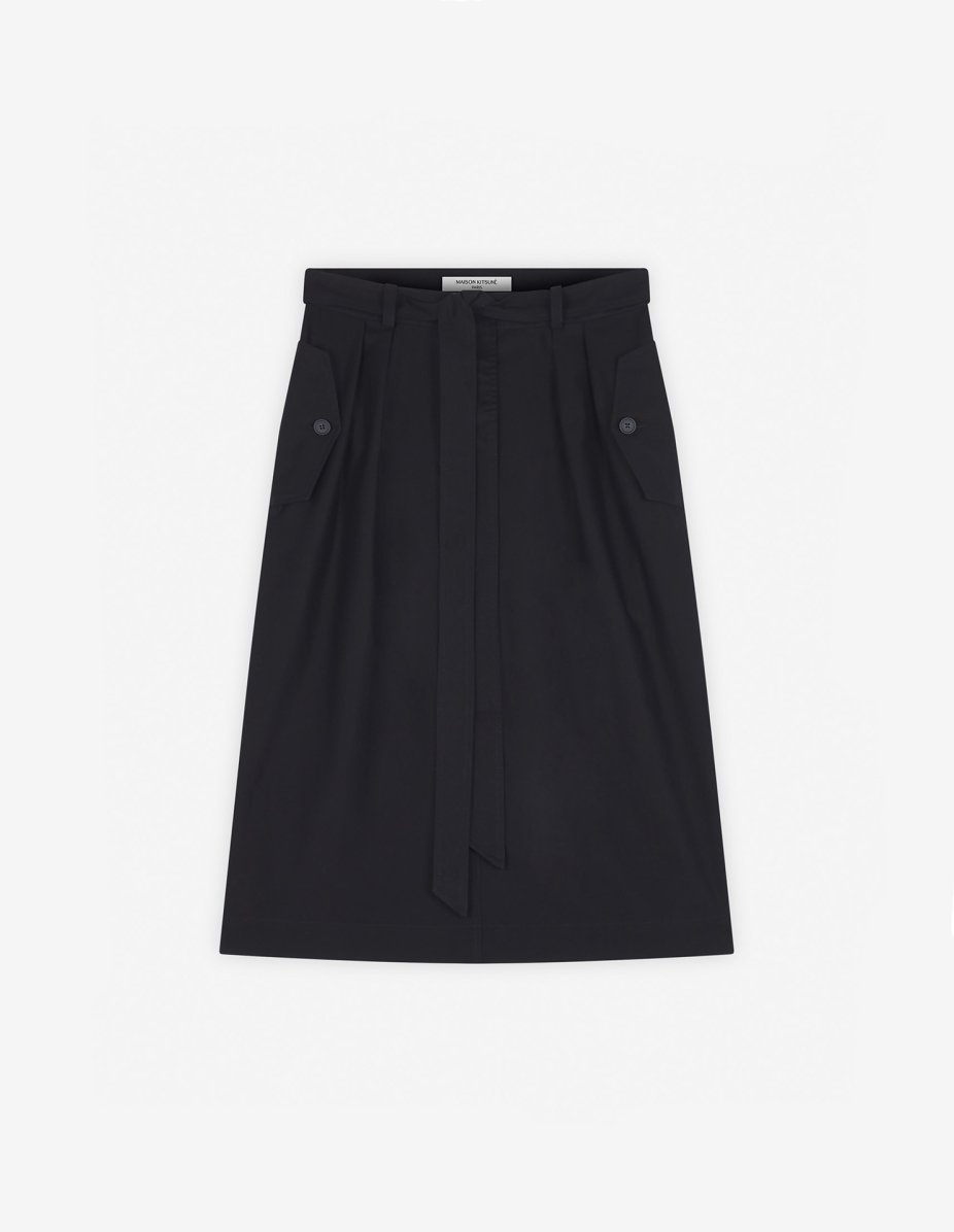 BELTED SKIRT - 1