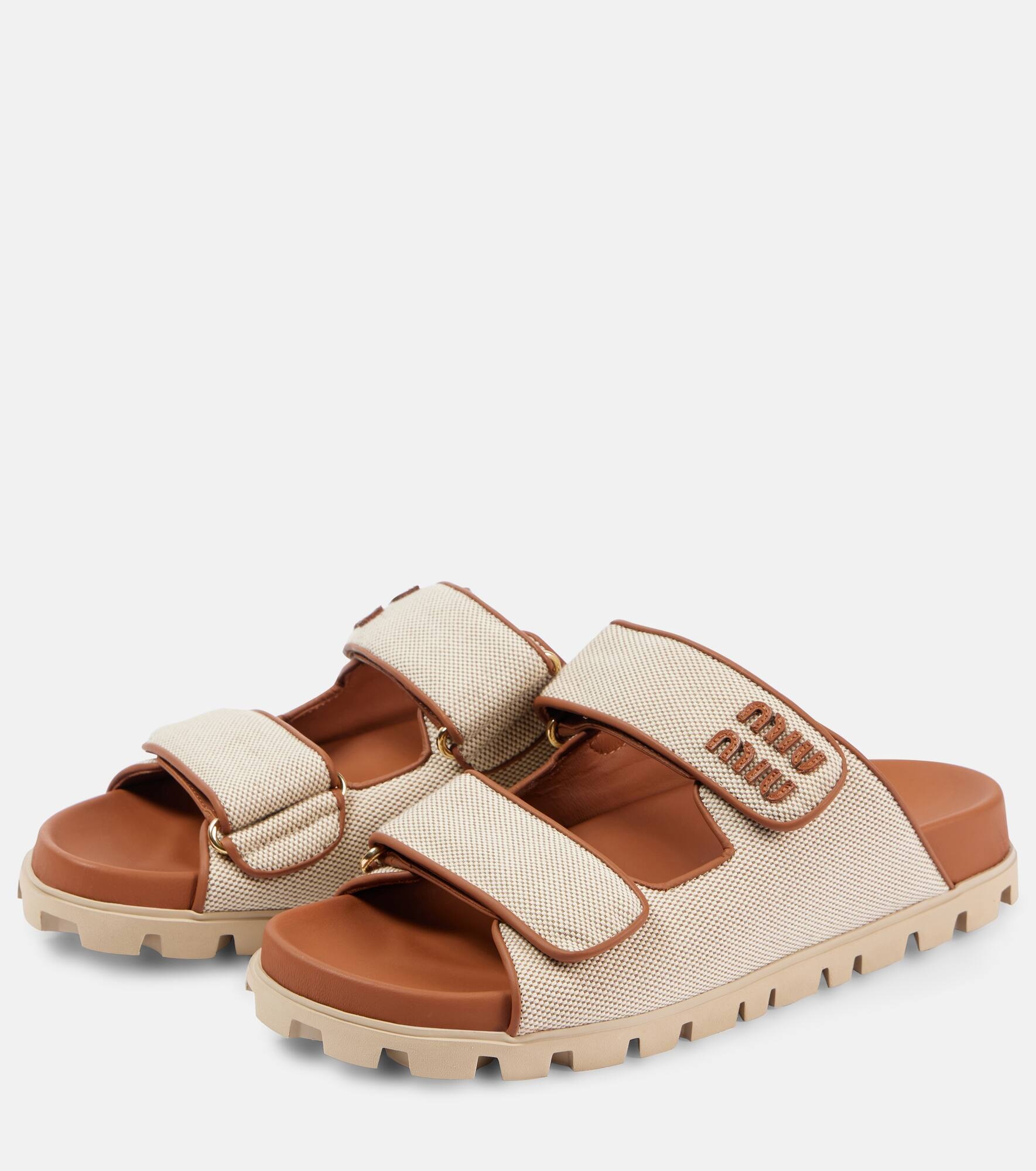 Canvas sandals - 4