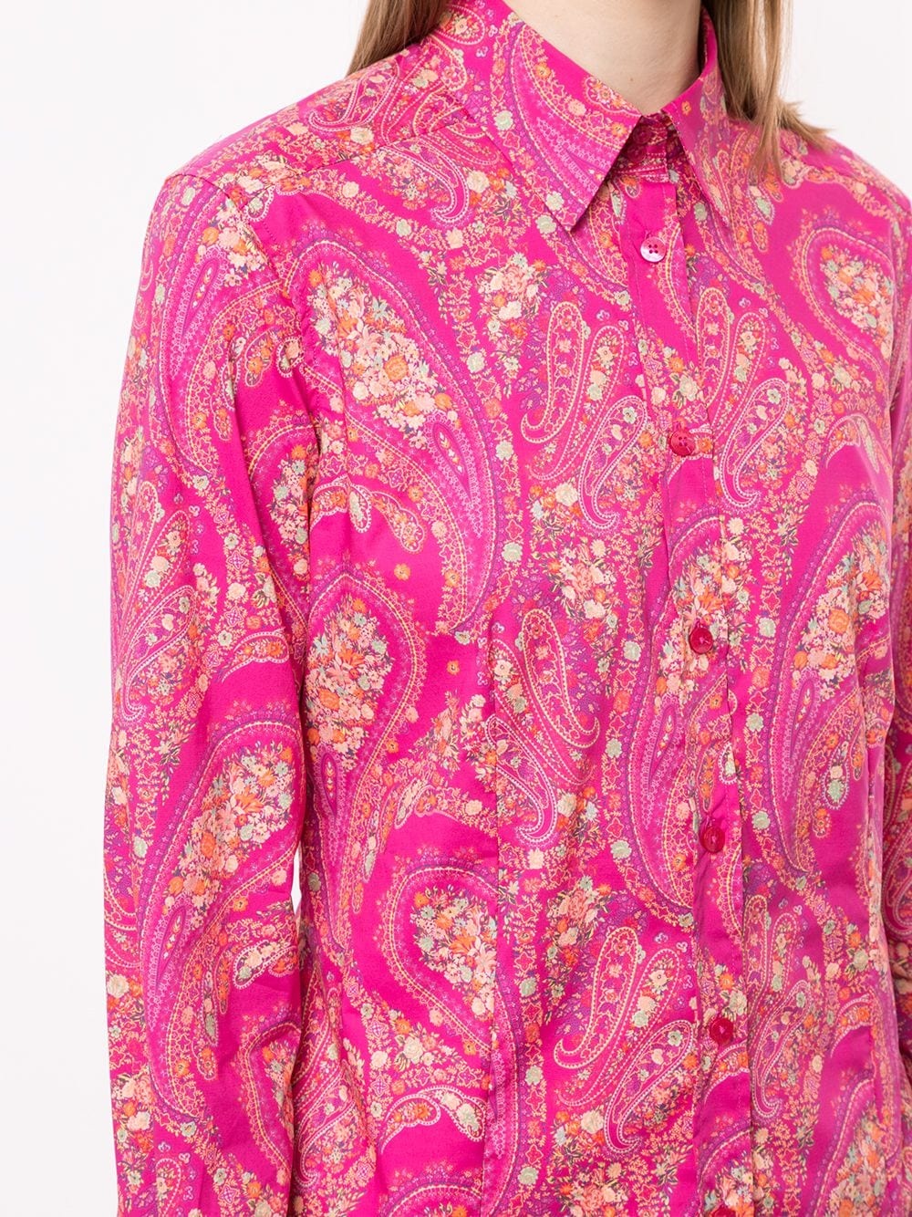 paisley fitted shirt - 5