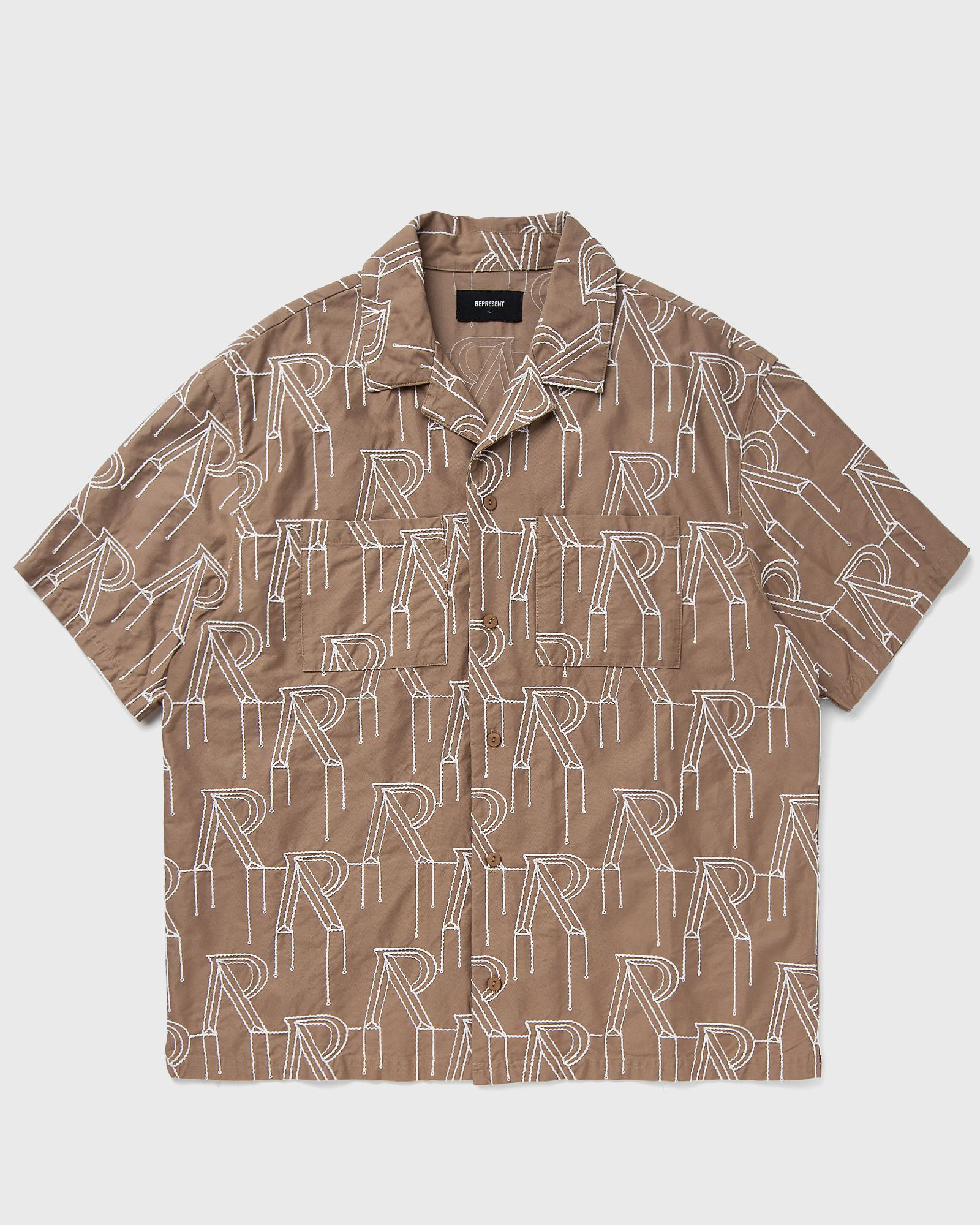 EMBRODIERED INITIAL OVERSHIRT - 1