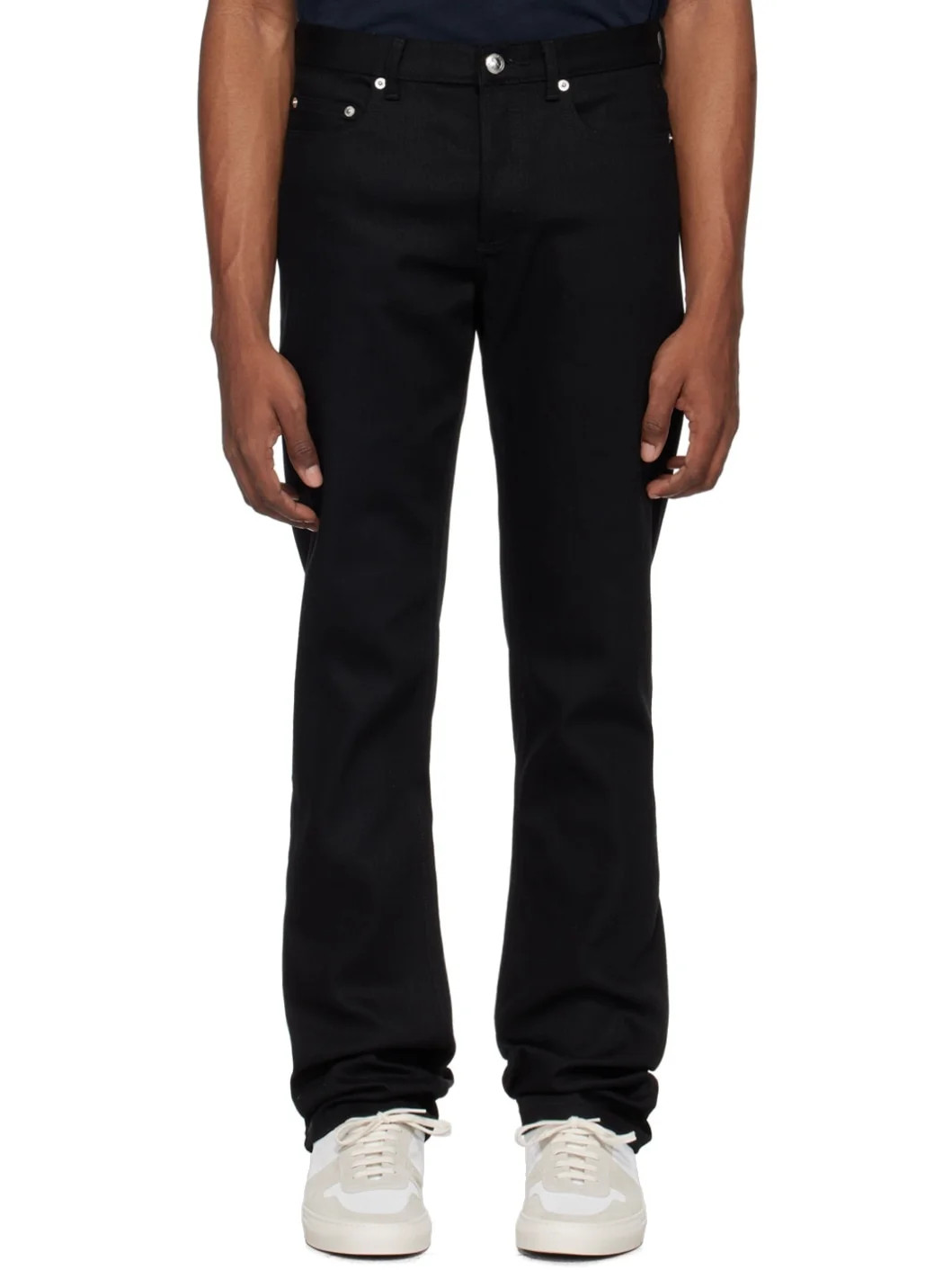 Black New Standard Jeans - 1