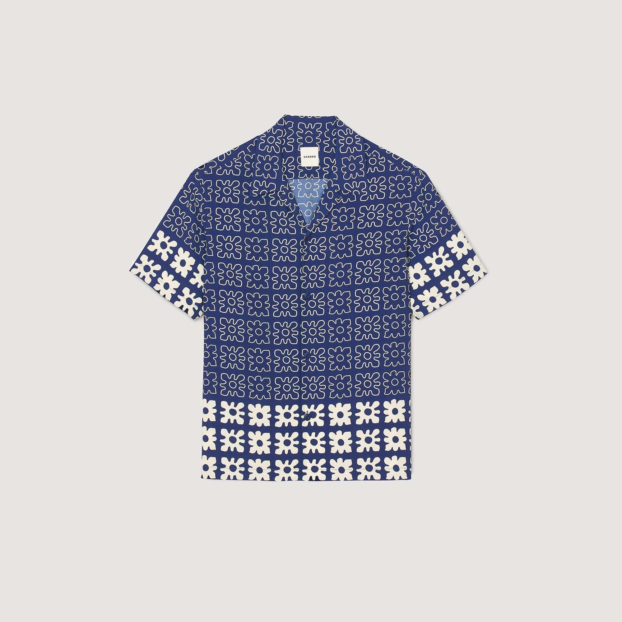 FLORAL MOTIF SHIRT - 6