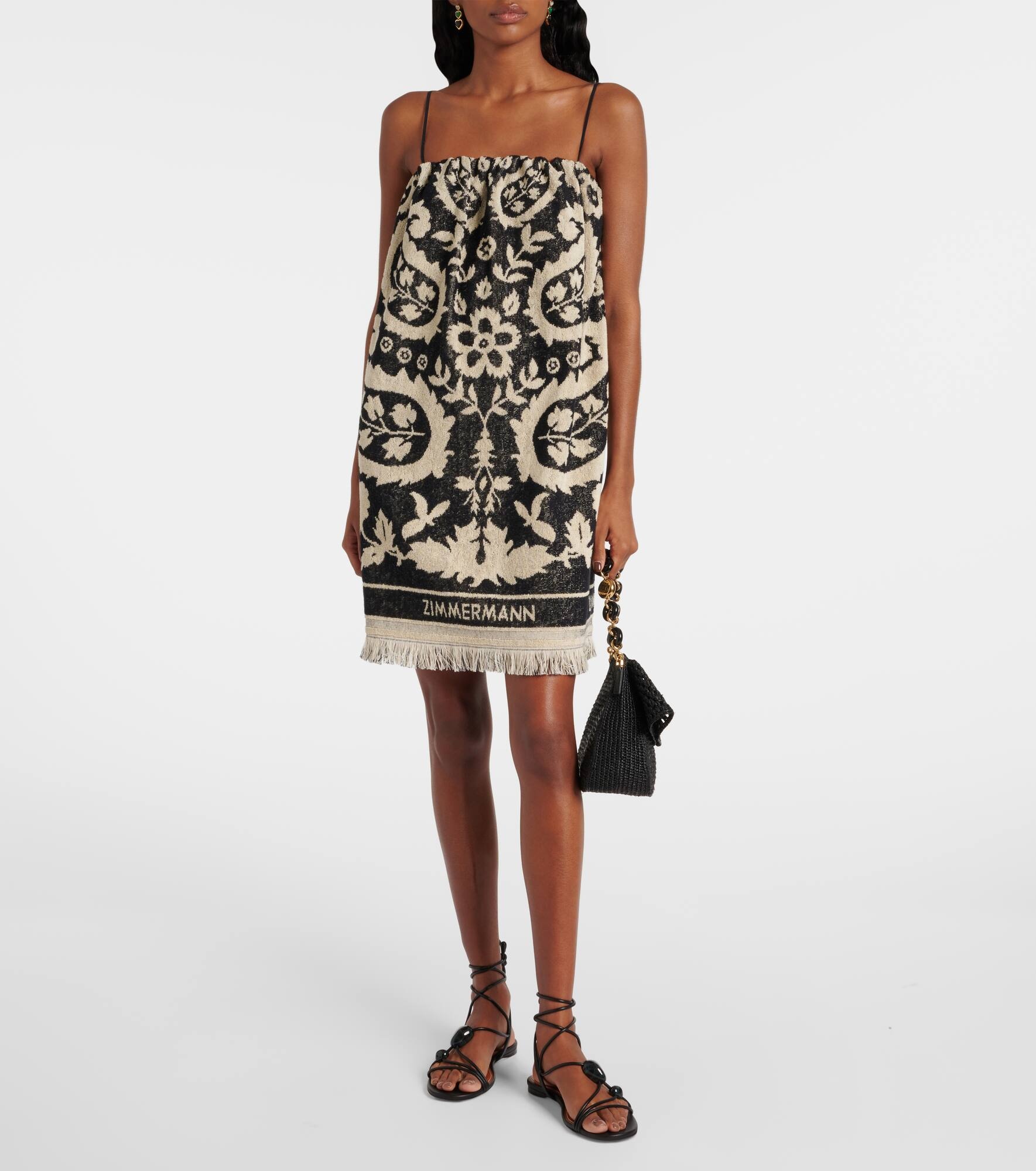 Rhiannon cotton terry minidress - 2