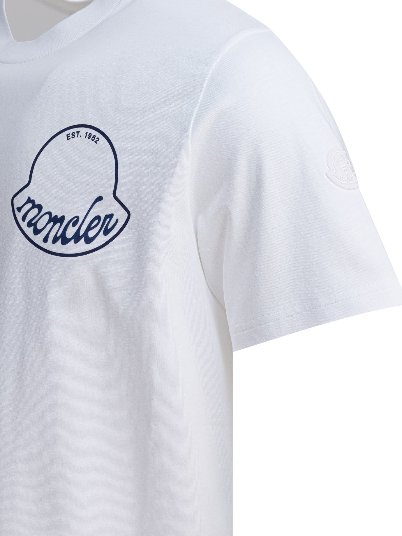 Moncler Cotton T-shirt With Logo - 4