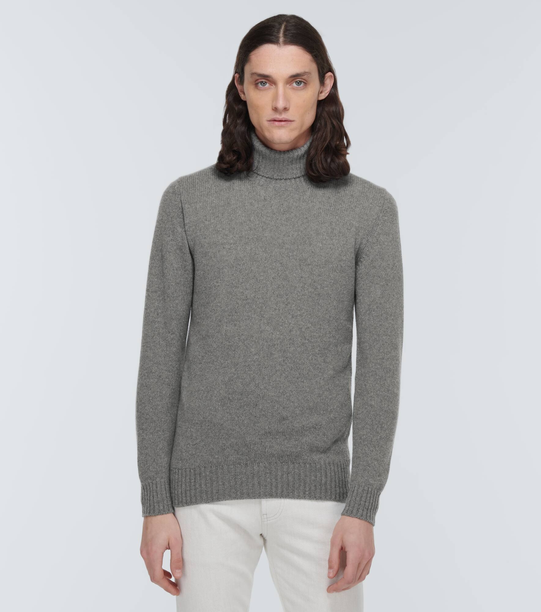 Dolcevita turtleneck cashmere sweater - 3