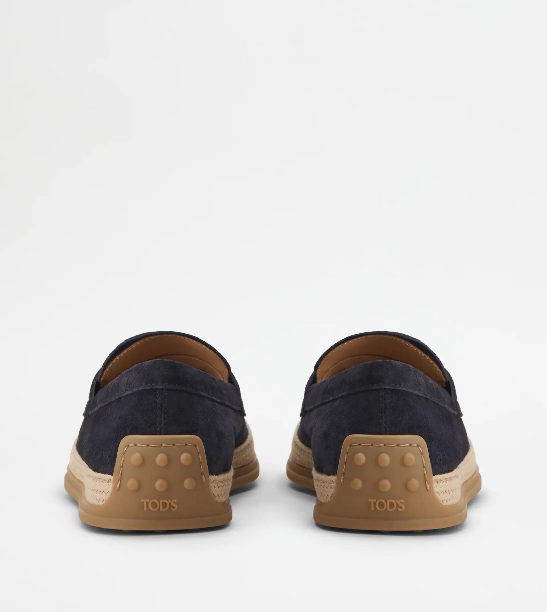 LOAFERS IN SUEDE - BLUE - 3