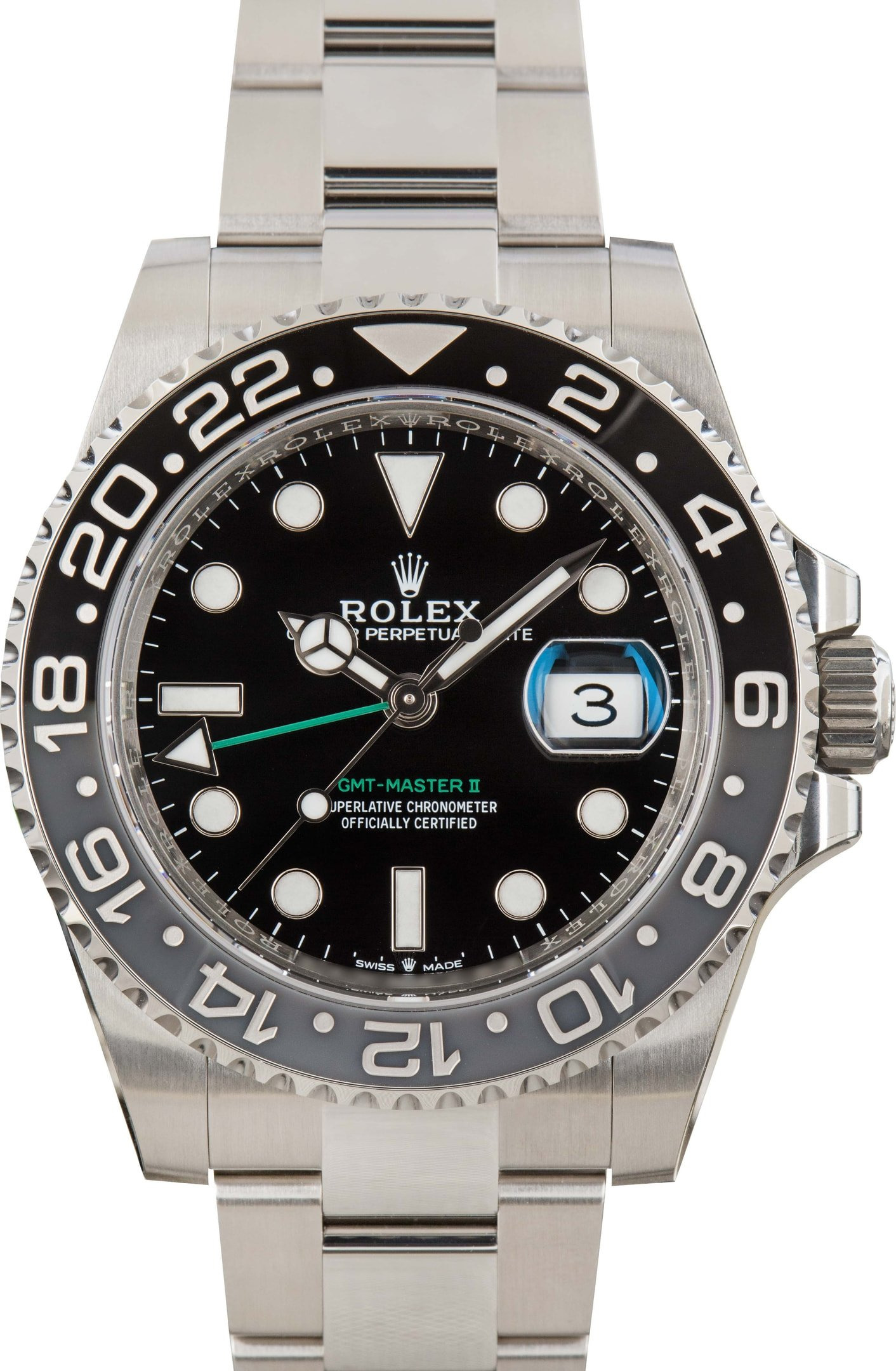 Pre-owned Rolex GMT-Master II 126710GRNR Bruce Wayne - 1