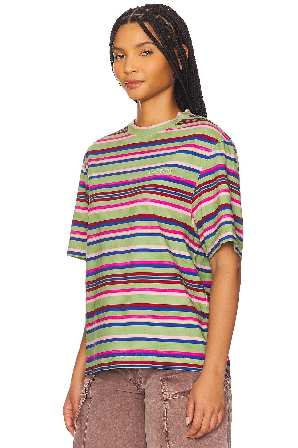 Celeste Stripes Tee - 2