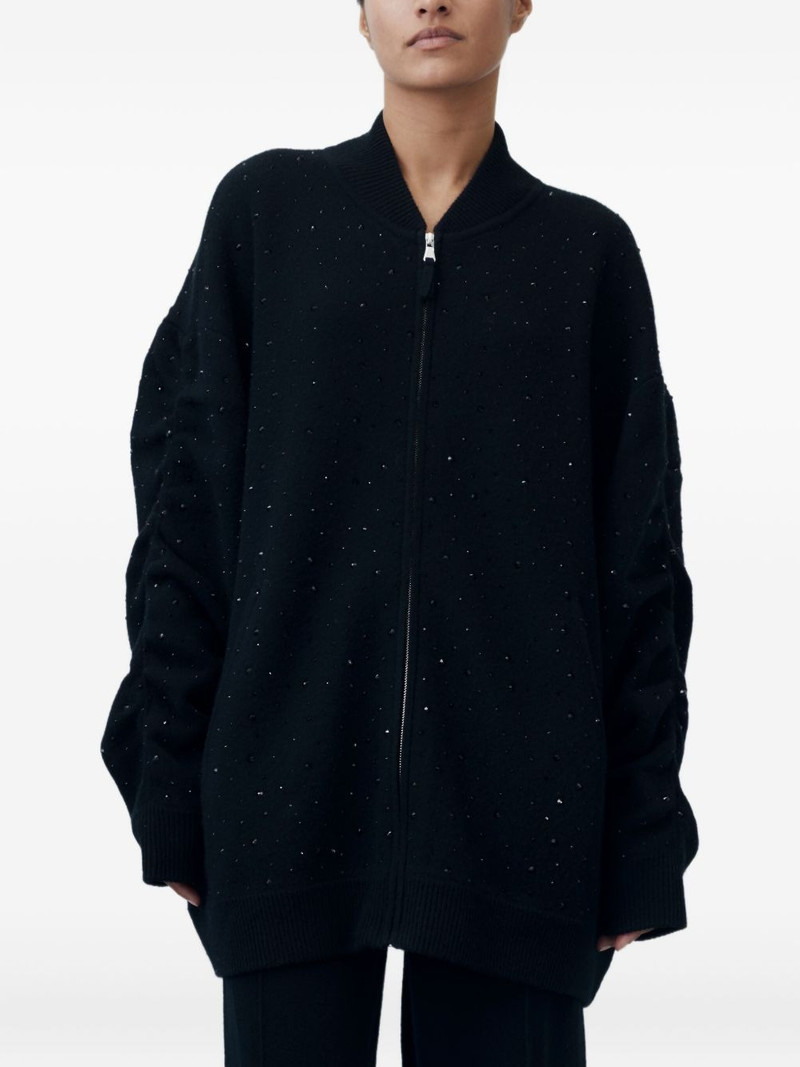 zip-up cardigan 1