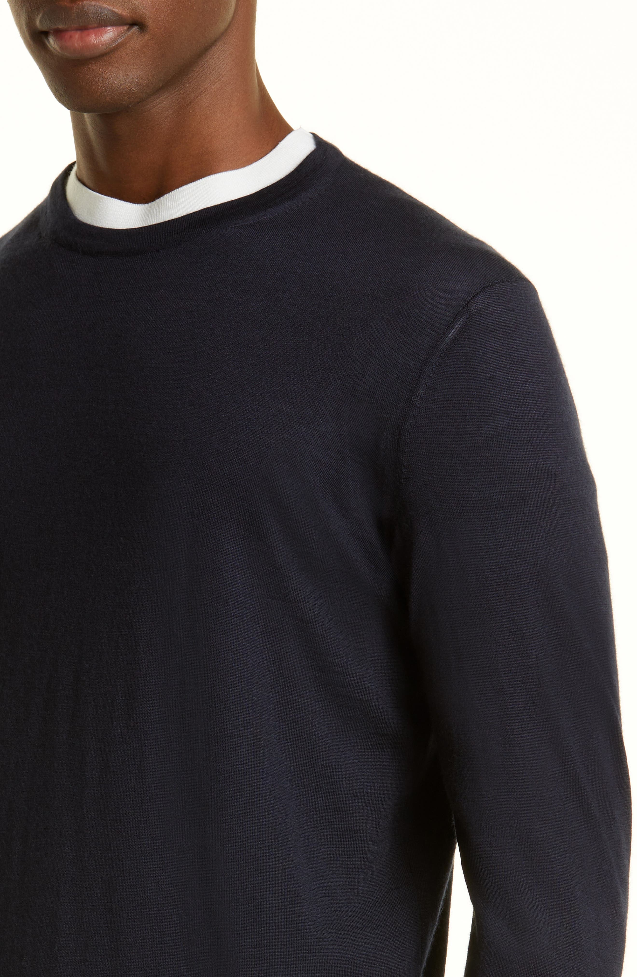 Men's Cashseta Cashmere & Silk Sweater - 4