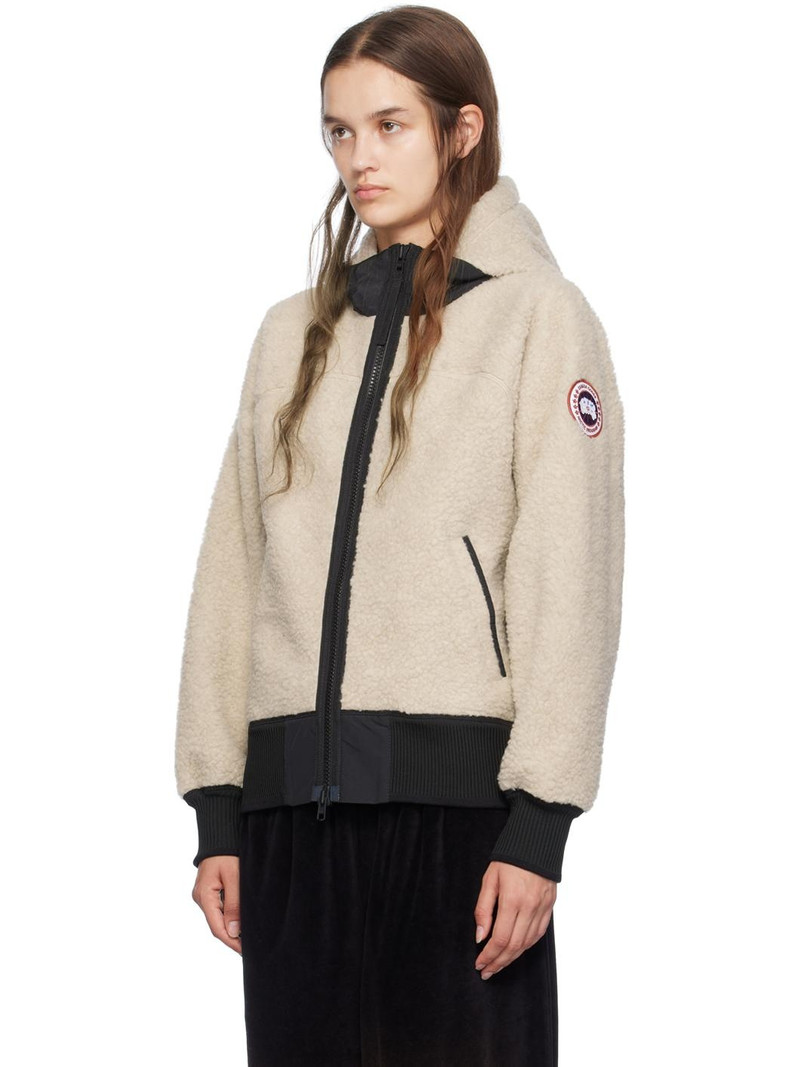 Canada Goose Beige Simcoe Hoodie outlook