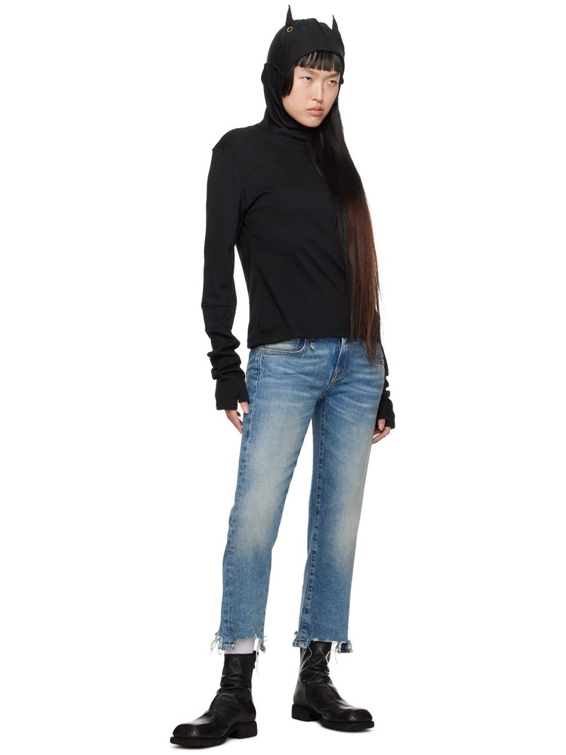 UNDERCOVER Black Ears Hoodie outlook