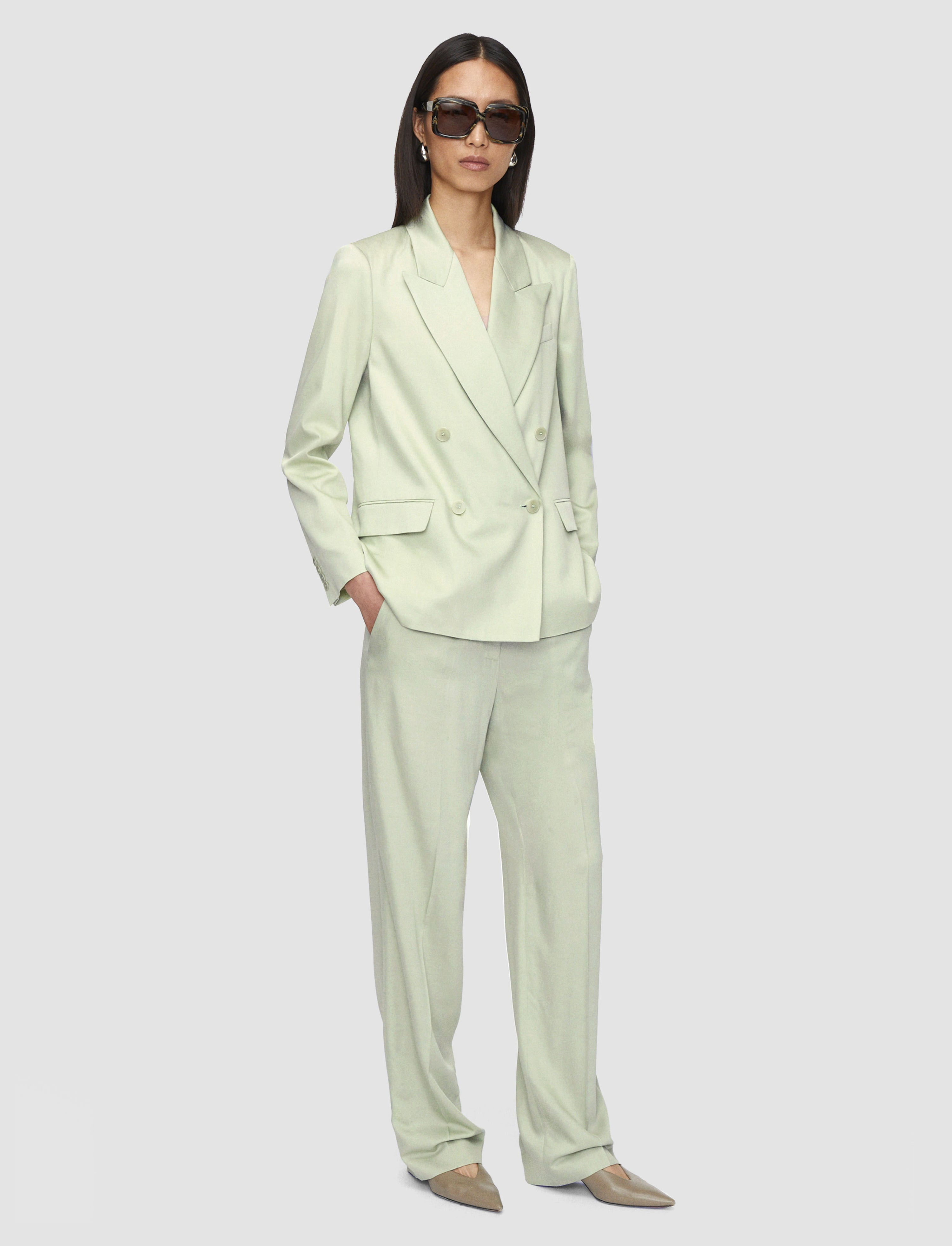Jaden Soft Viscose Tailoring Jacket - 2