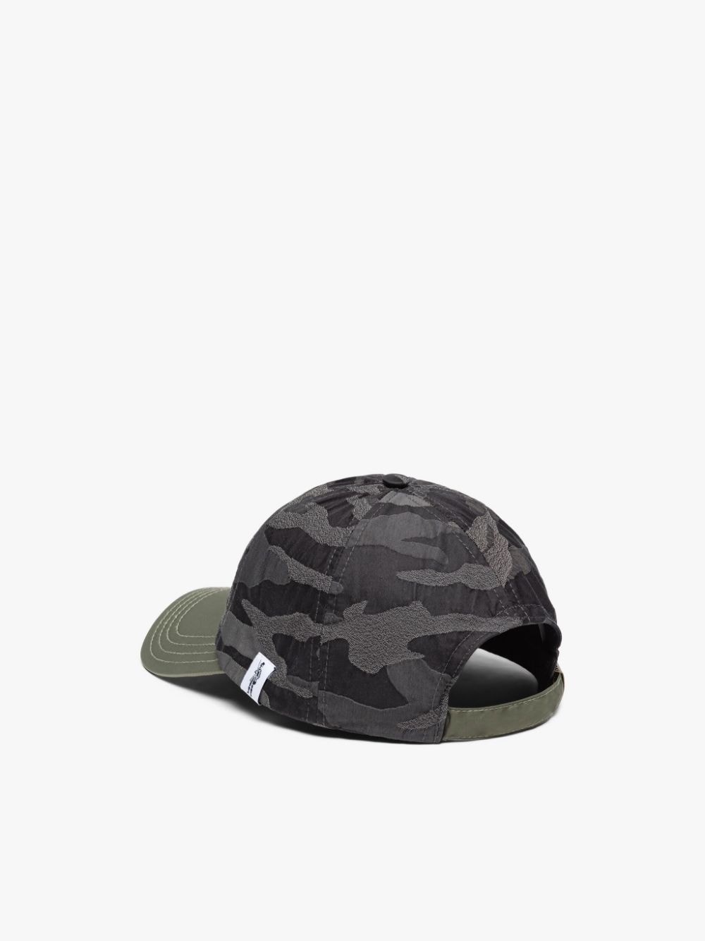 TIPPING BLACK CAMO NYLON BASEBALL CAP - 2