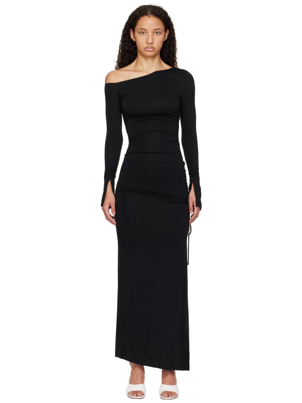Black Elissa Maxi Dress - 1