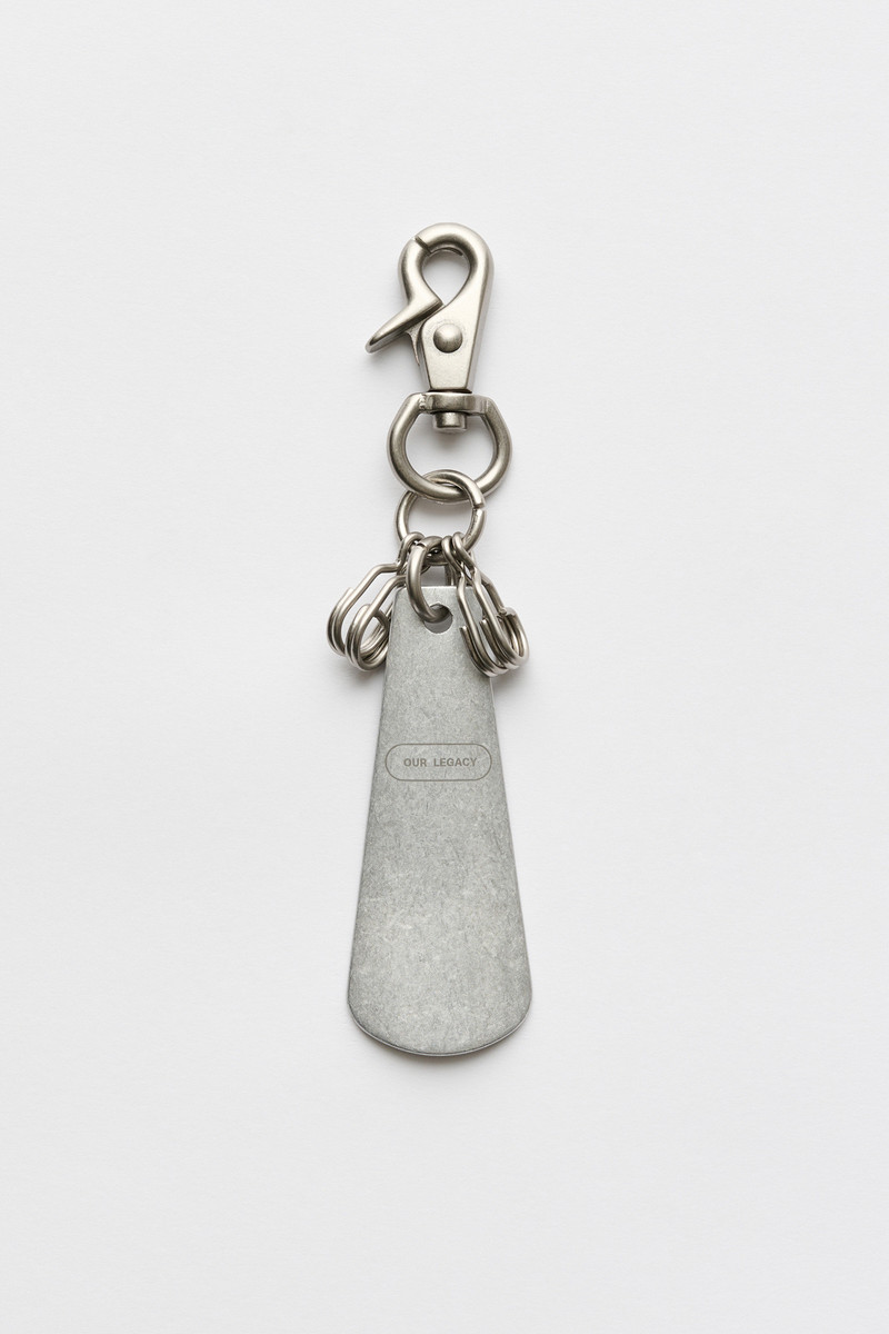 Shoehorn Keyring Matte Aluminium 1