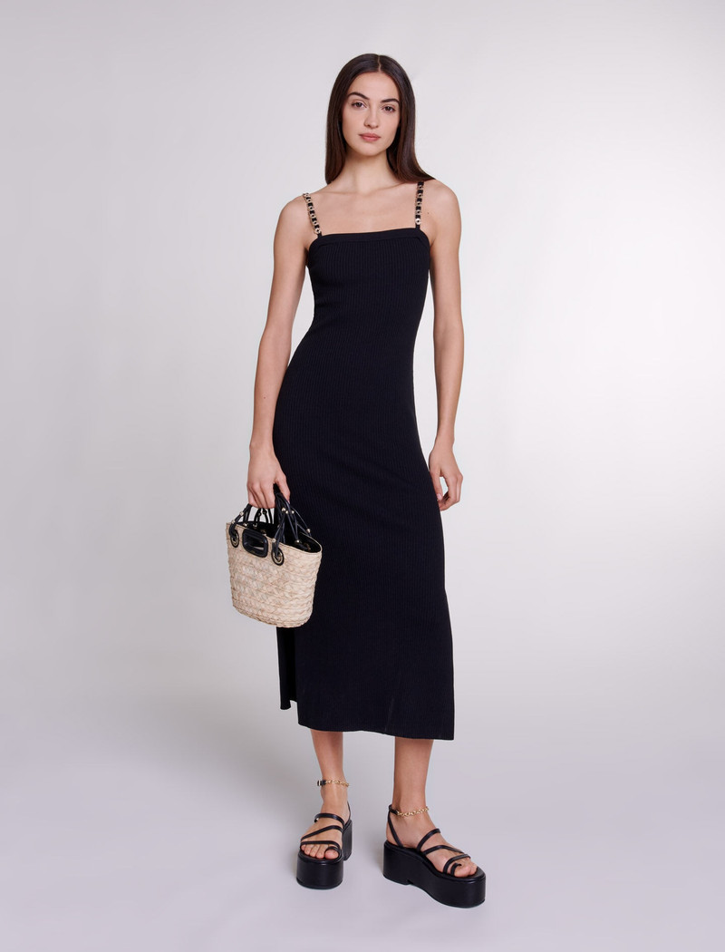 maje Knit maxi dress outlook