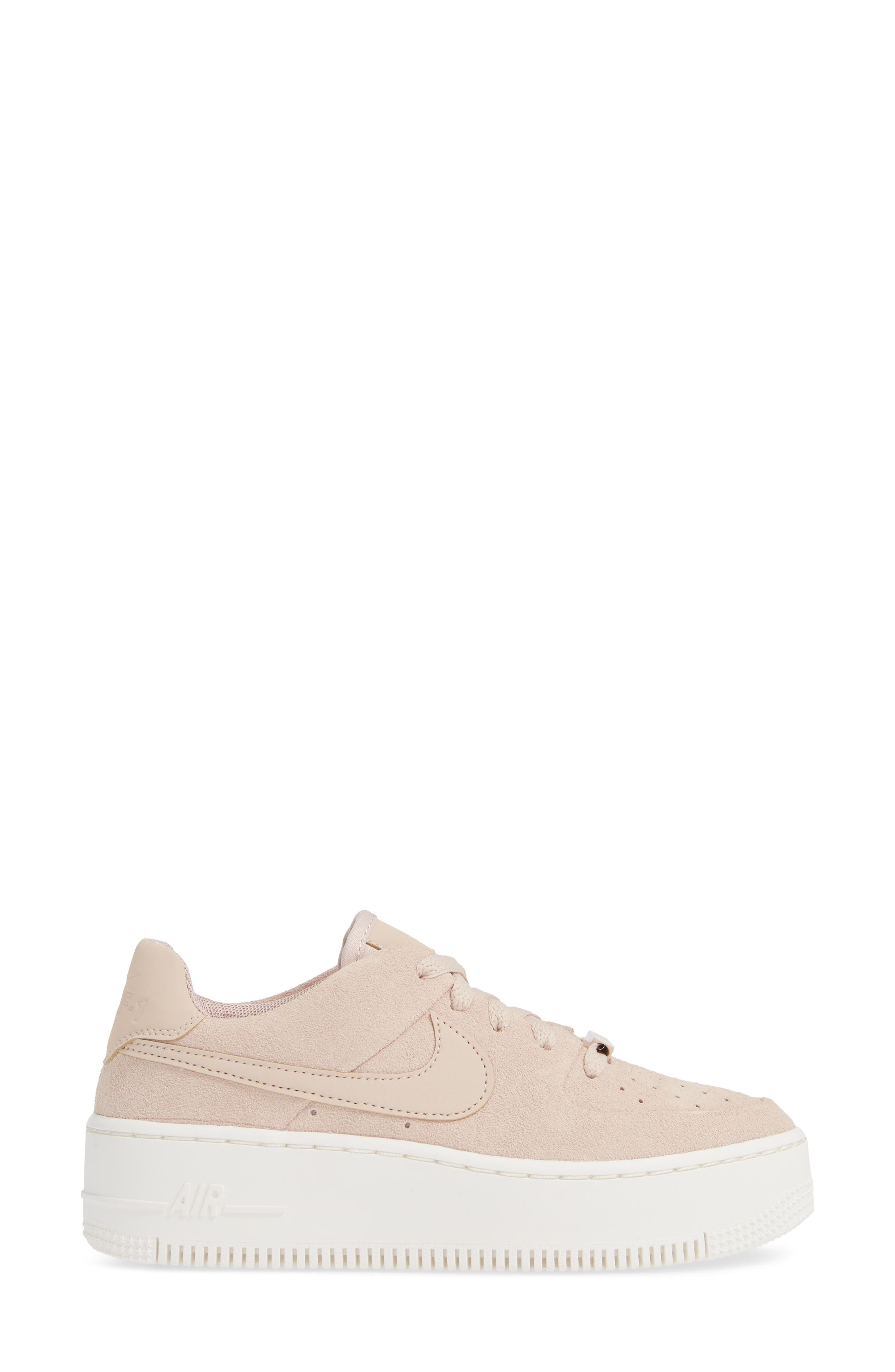 Nike Air Force 1 Sage Low Platform Sneaker in 201 Prtcbg/prtcbg at Nordstrom - 3