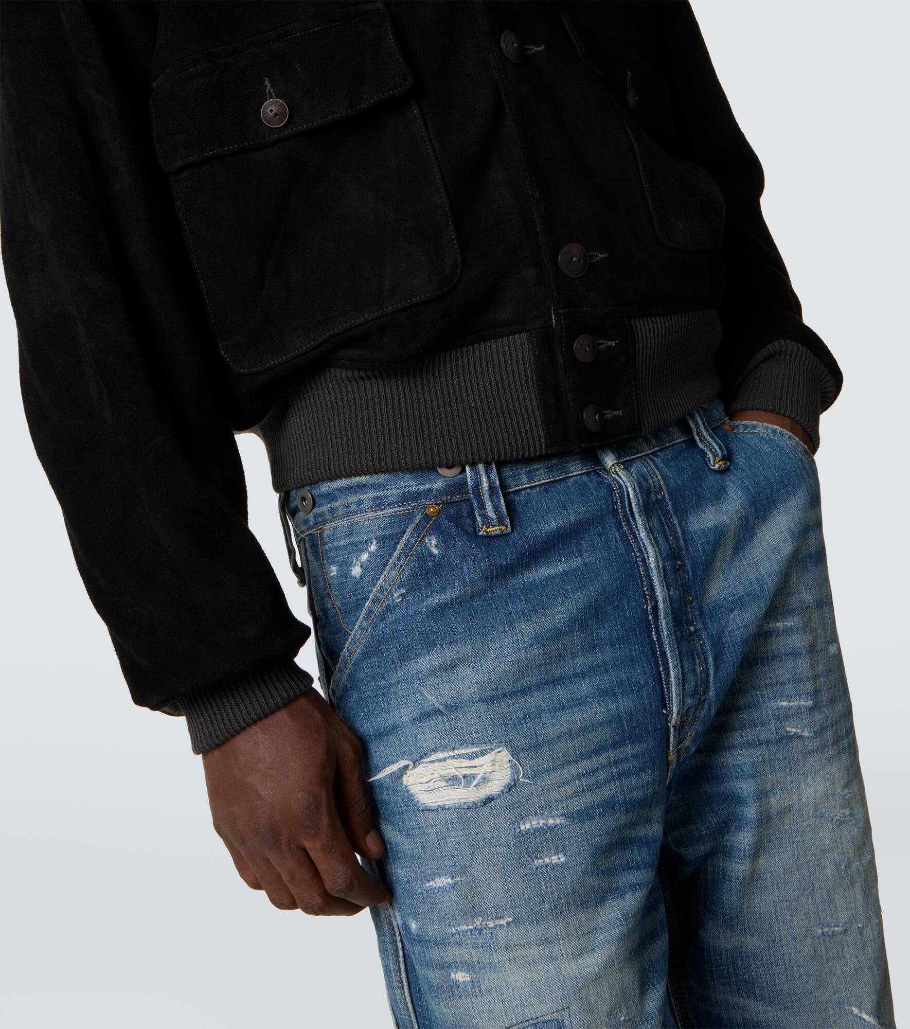 Mason suede bomber jacket - 7