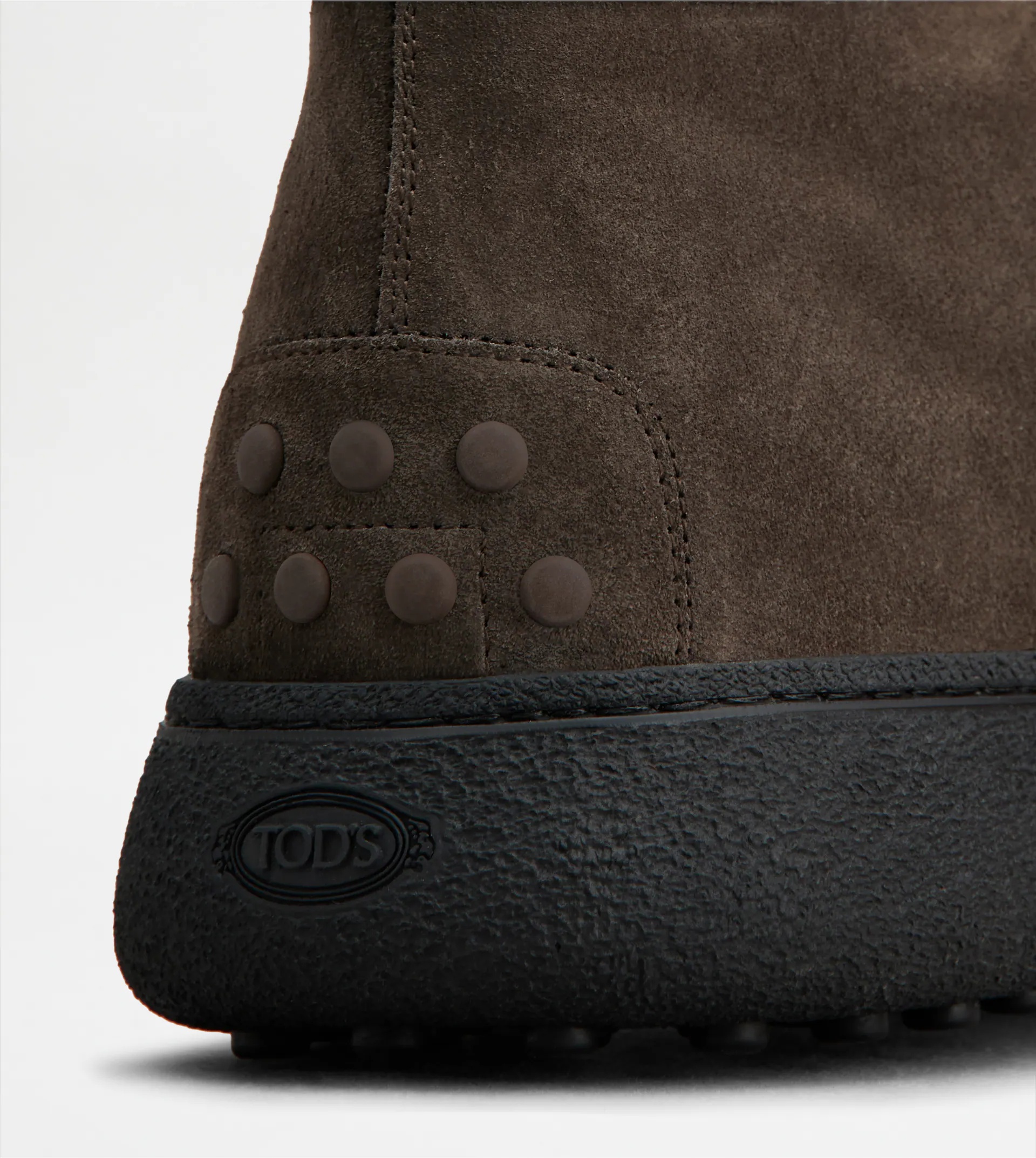 TOD'S W. G. DESERT BOOTS IN SUEDE - BROWN - 5