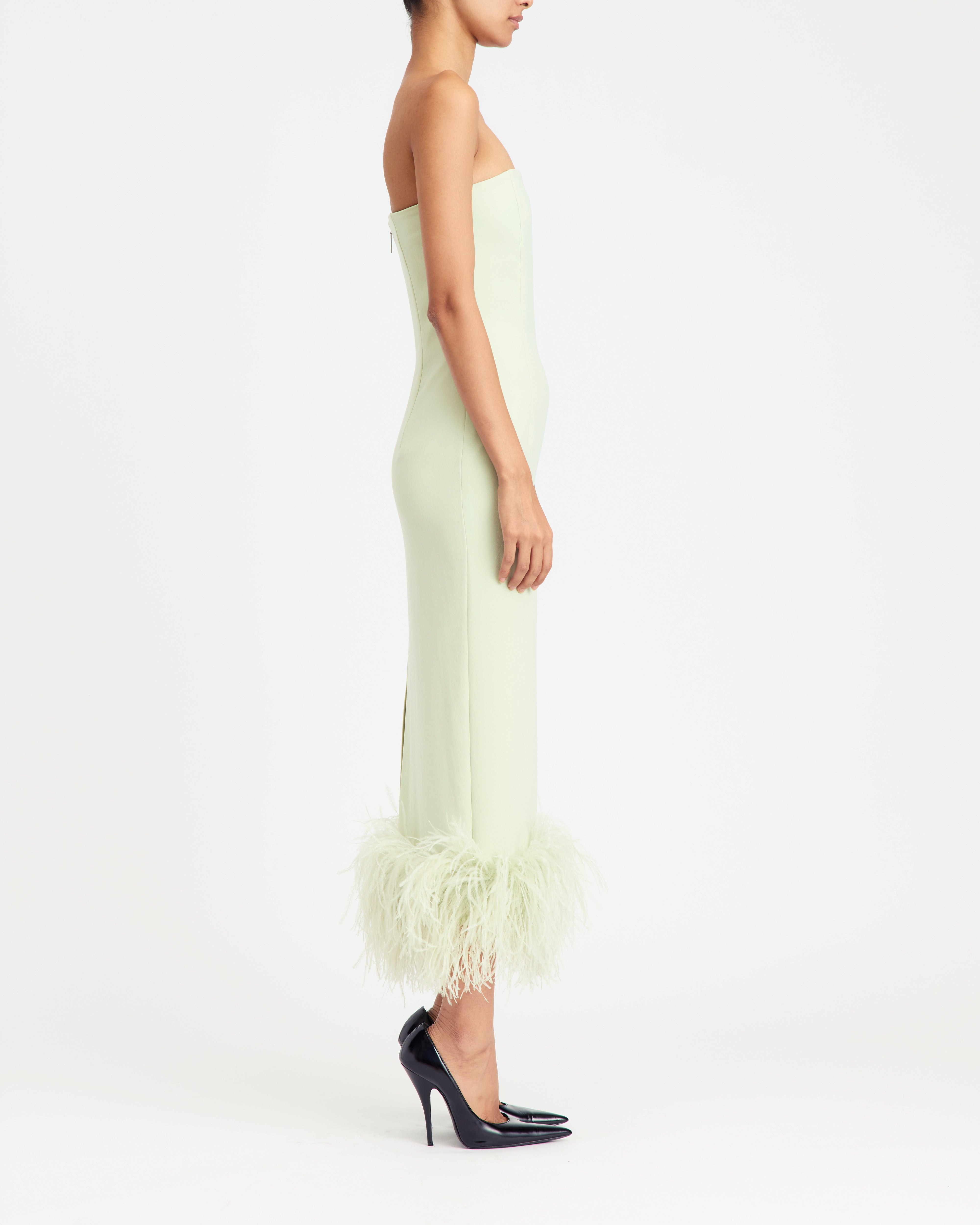 MINELLI MIDI DRESS IN CREPE - 3