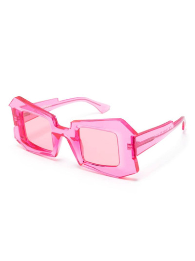 Kuboraum R3 oversize-frame sunglasses outlook