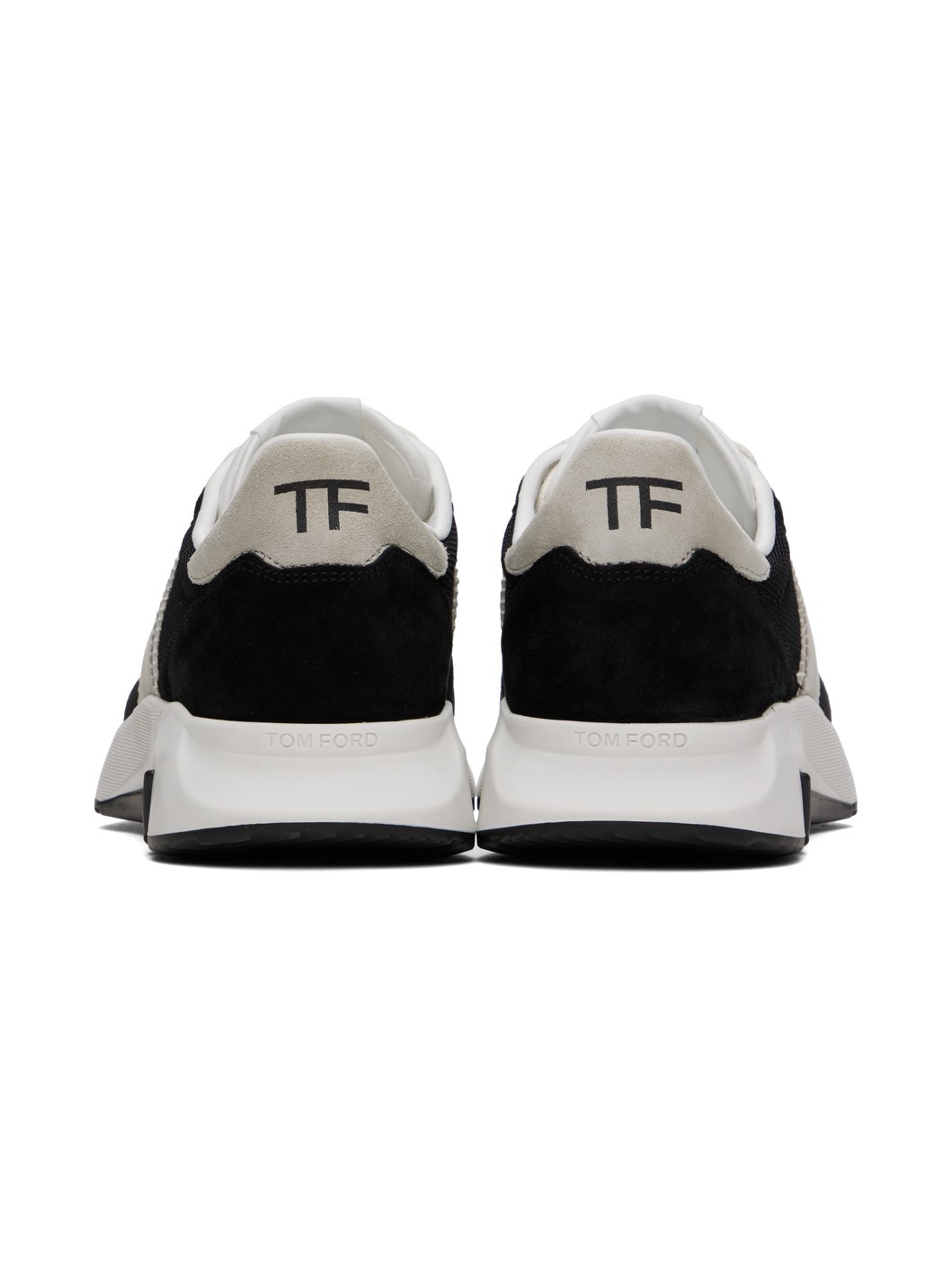 Black & Gray Jagga Sneakers - 2