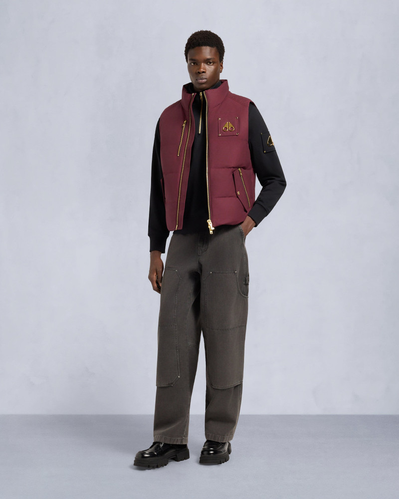 MOOSE KNUCKLES GOLD SERIES WESTMOUNT VEST outlook