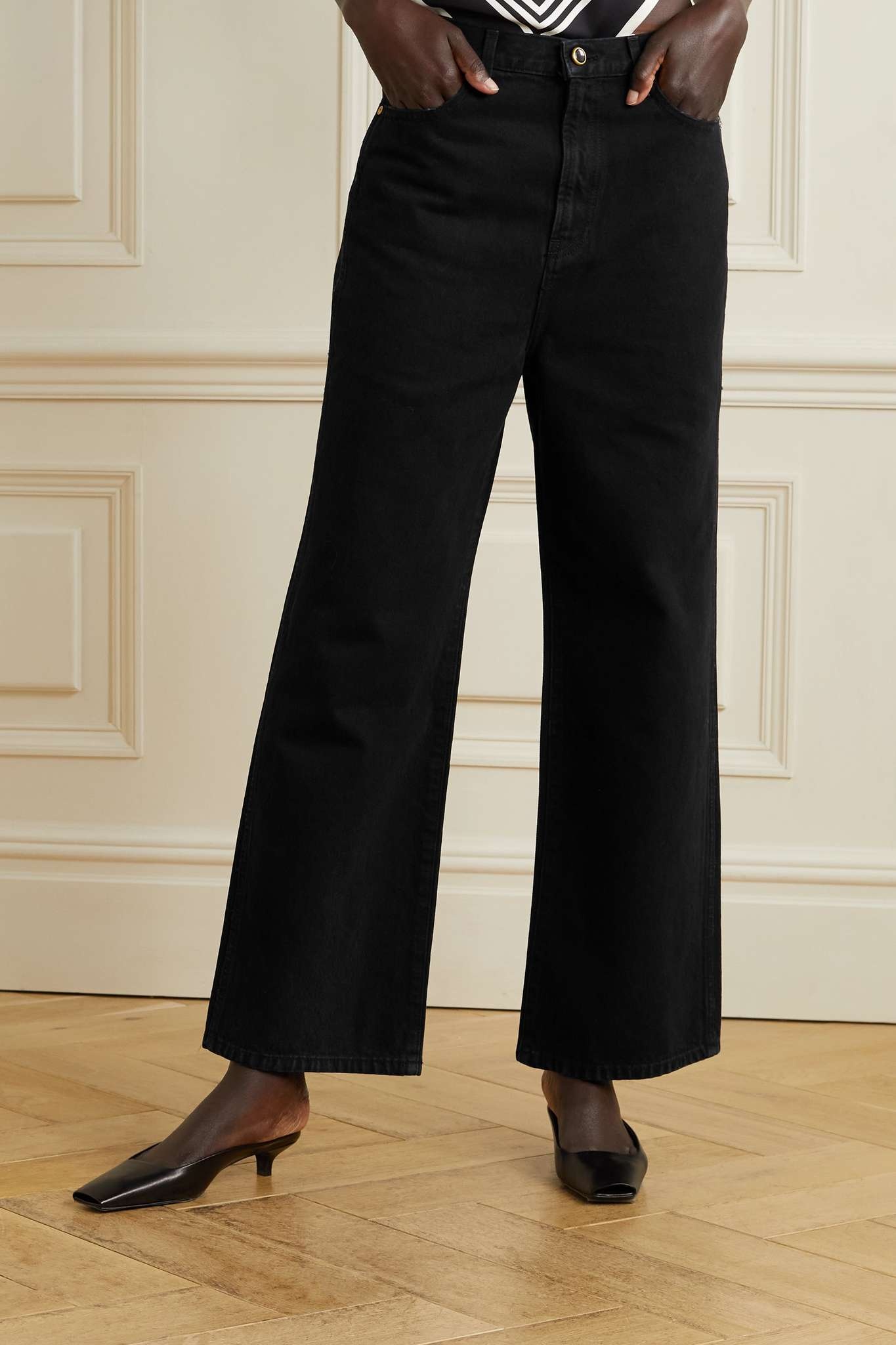 Jordan high-rise wide-leg jeans - 3