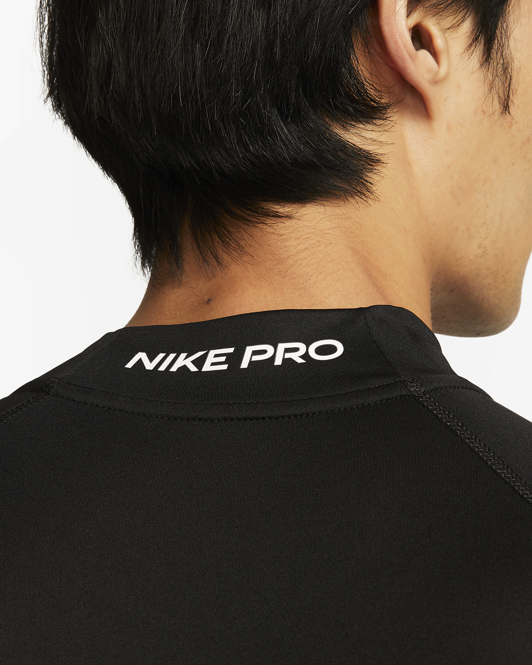 Nike Pro Men's Dri-FIT Fitness Mock-Neck Long-Sleeve Top - 4