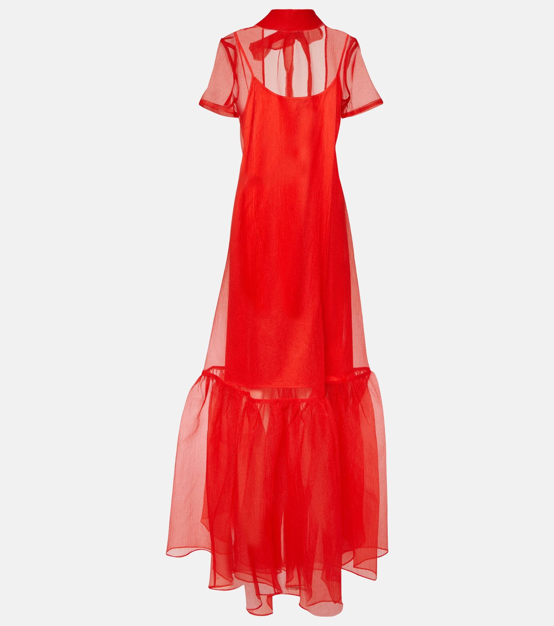 Calluna ruffled organza gown - 1