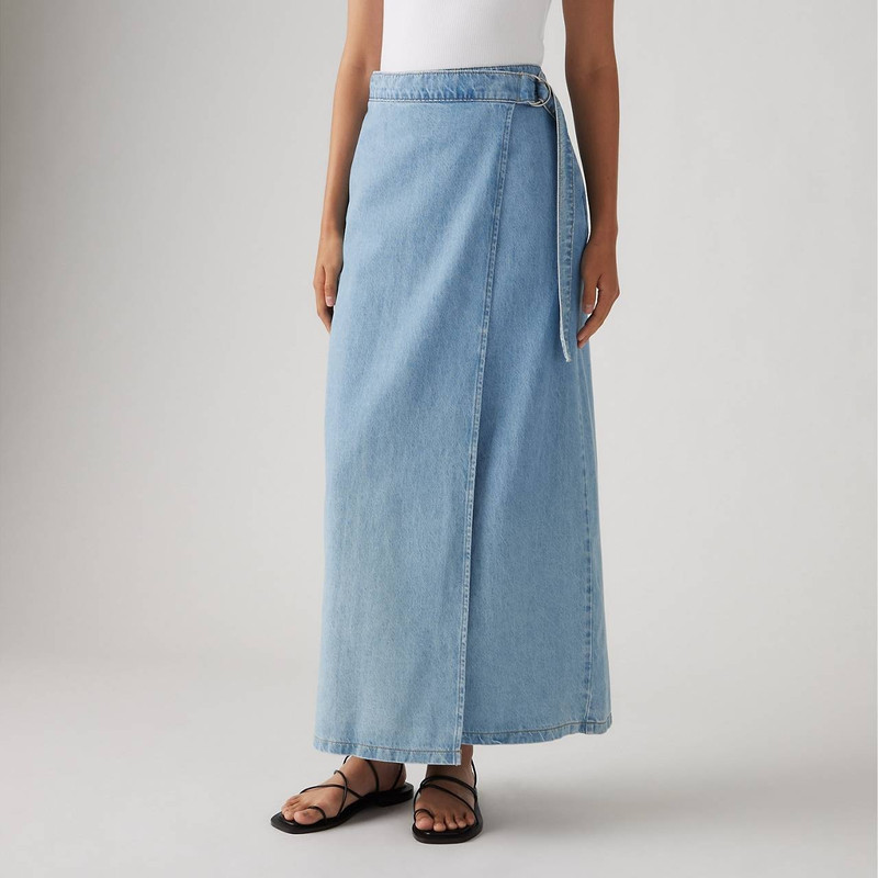 COLUMN WRAP SKIRT 4