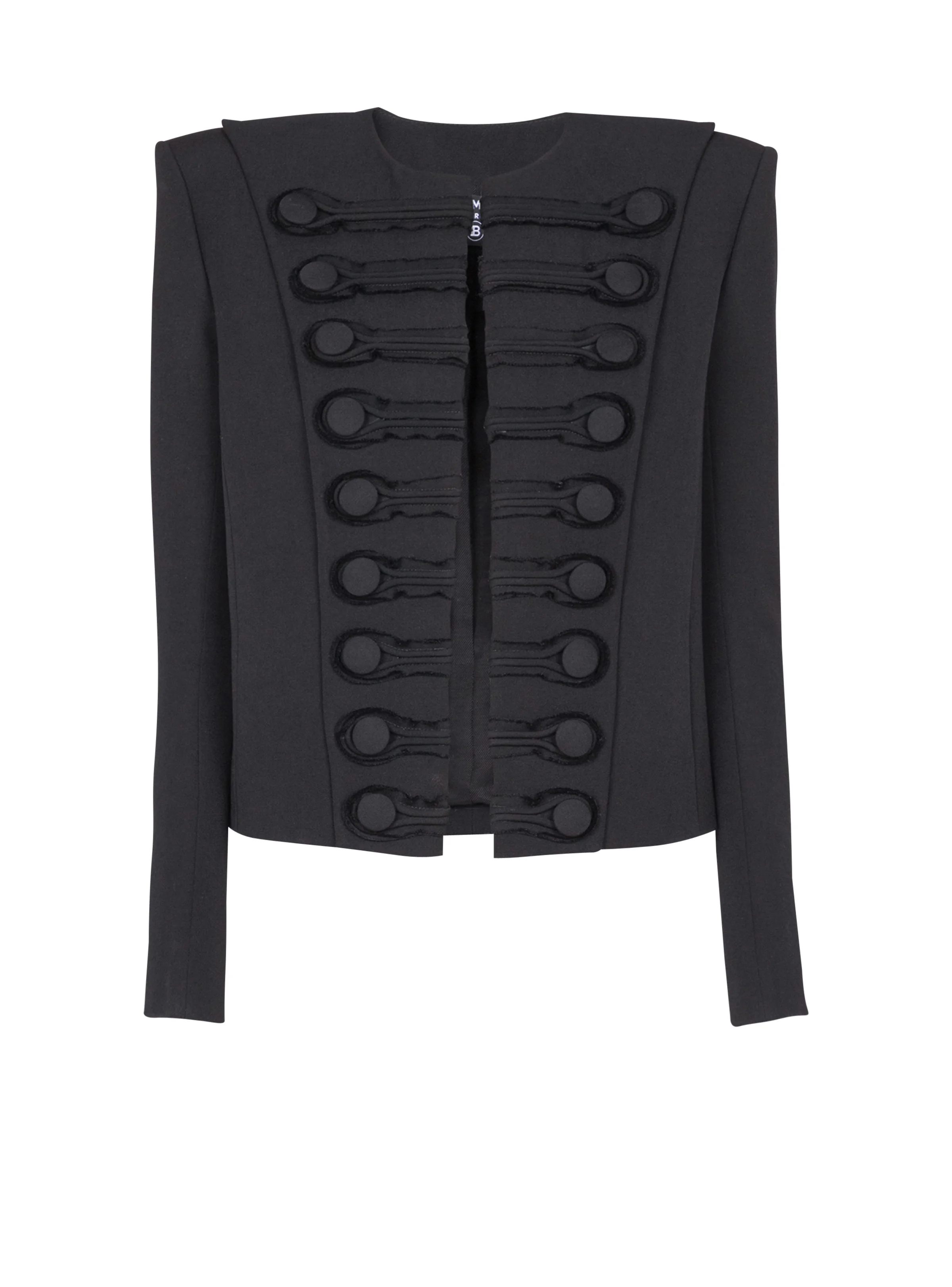 Grain de poudre edge-to-edge spencer jacket - 1