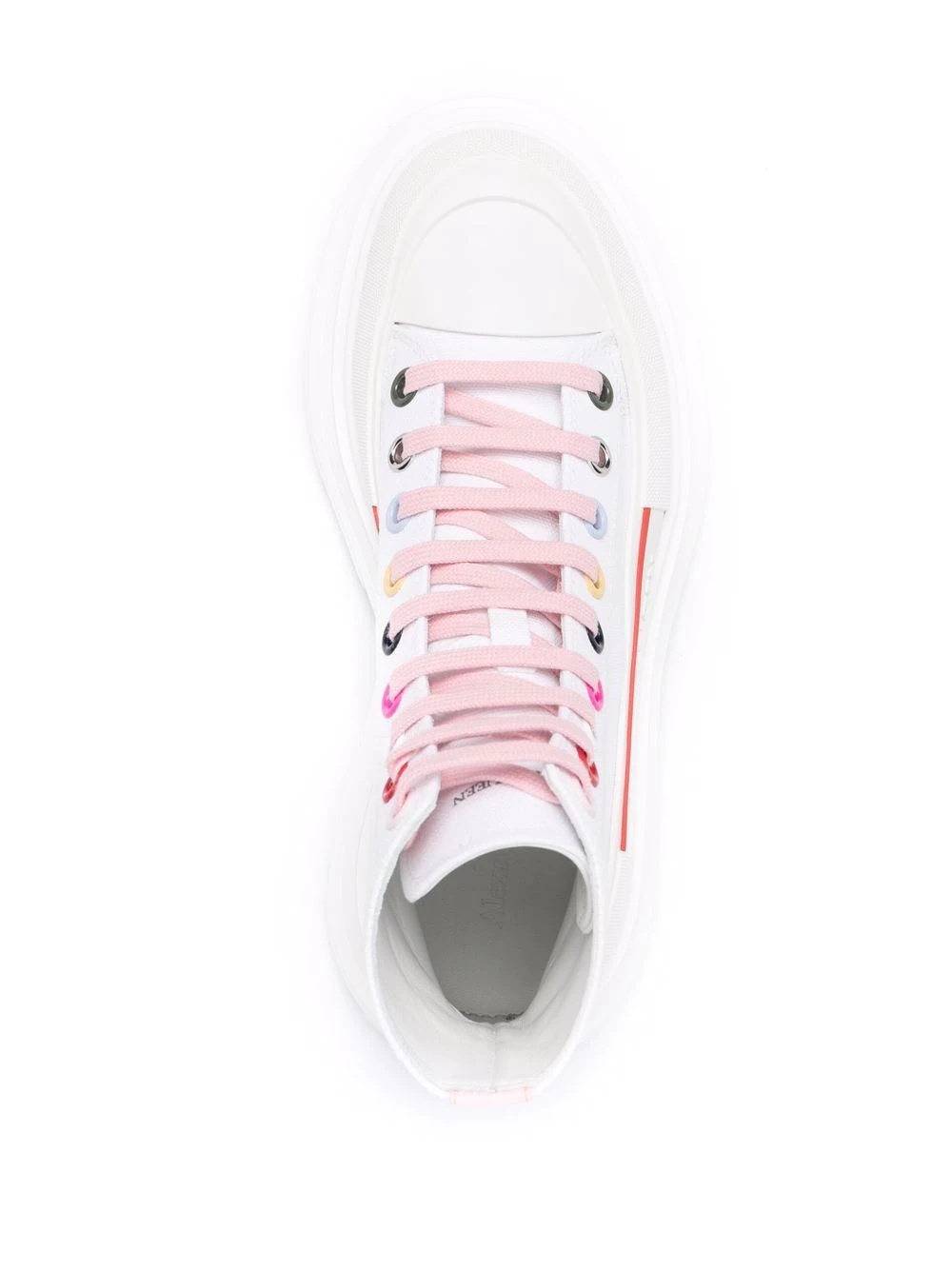 ankle lace-up sneakers - 4