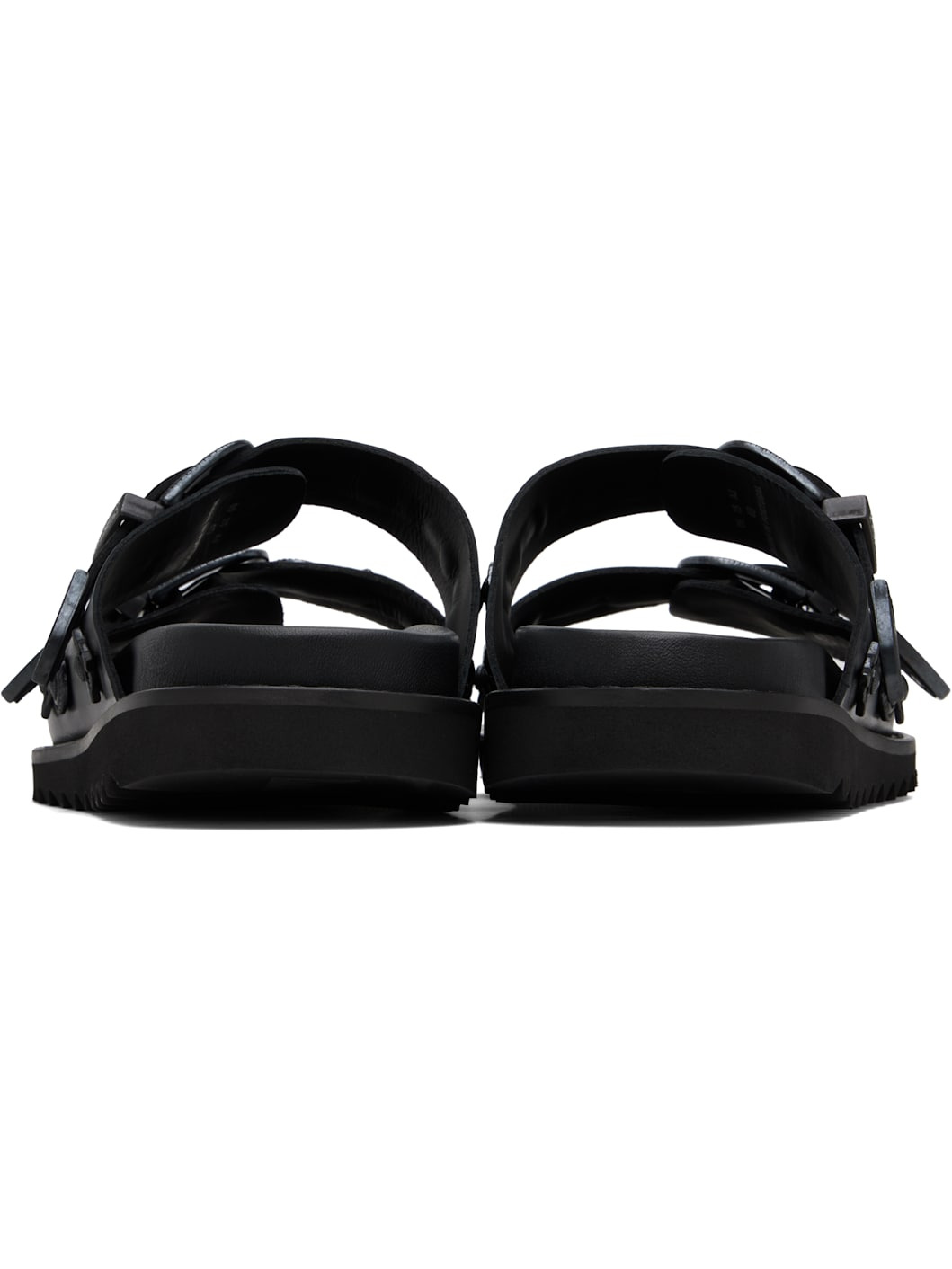 SSENSE Exclusive Black Buckle Sandals - 2