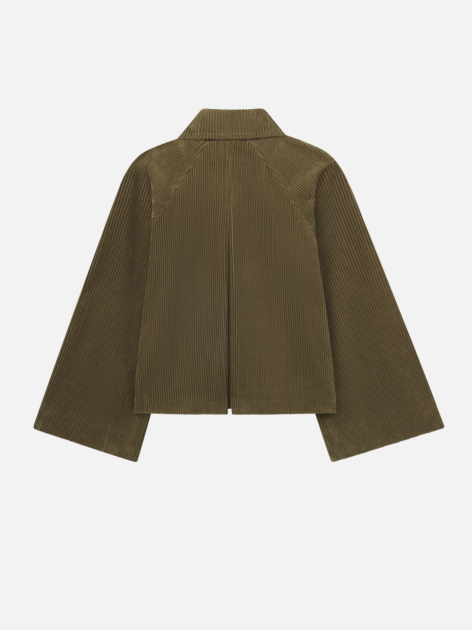 The Corduroy Swing Jacket in Artichoke - 3