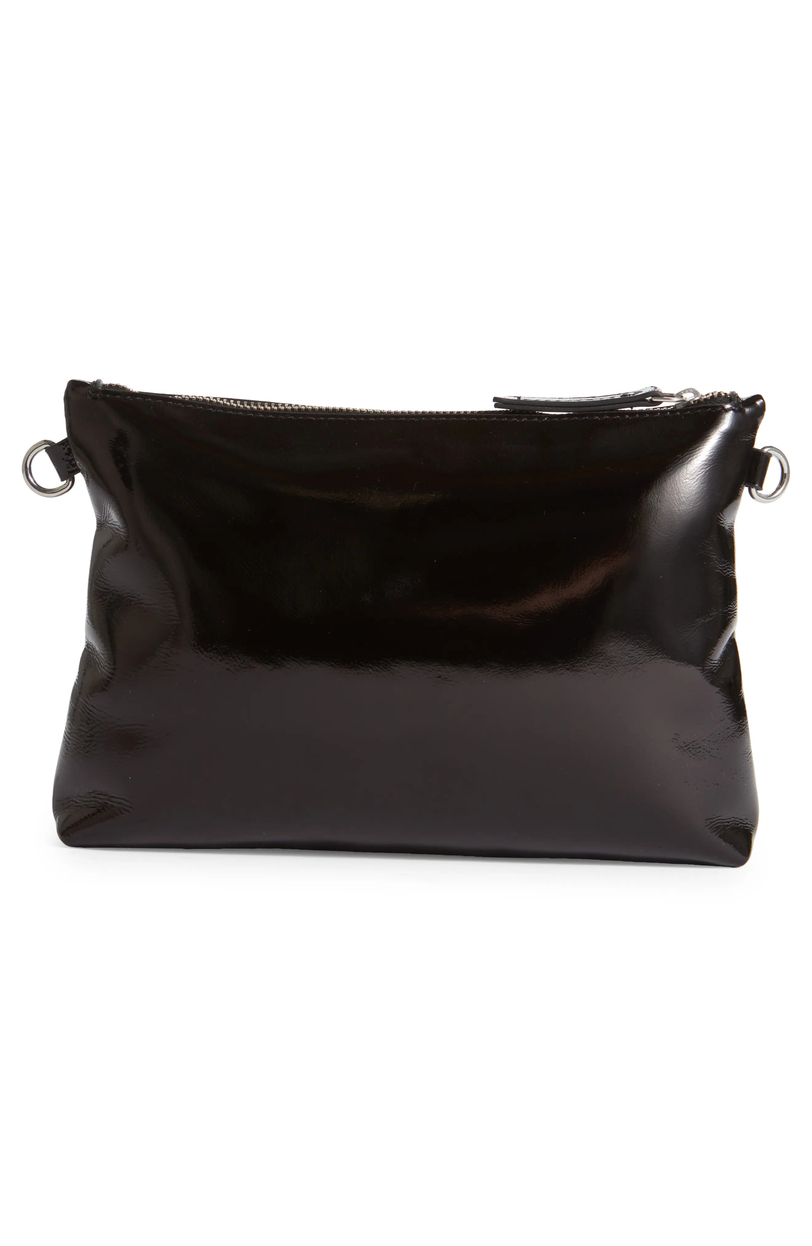 Kimberly Patent Leather Pochette Shoulder Bag - 3