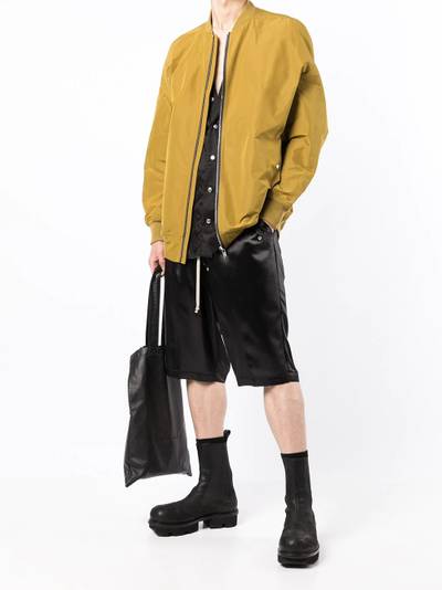 Rick Owens zip-fastening bomber jacket outlook