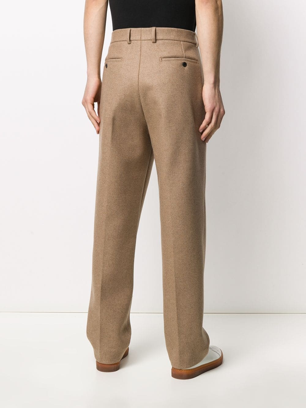 wide fit tailored trousers - 4