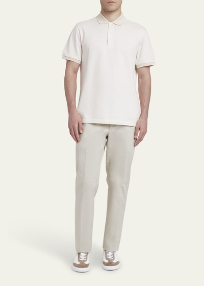 Brioni Men's Cotton Polo Shirt outlook