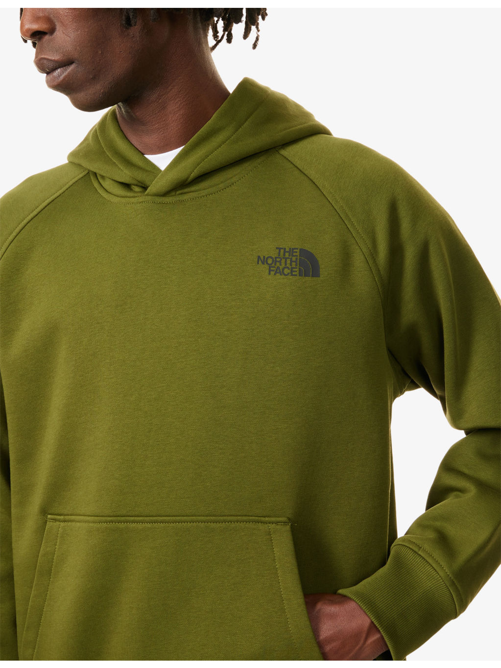 Raglan Box Logo-Print Cotton-Blend Hoody - 5
